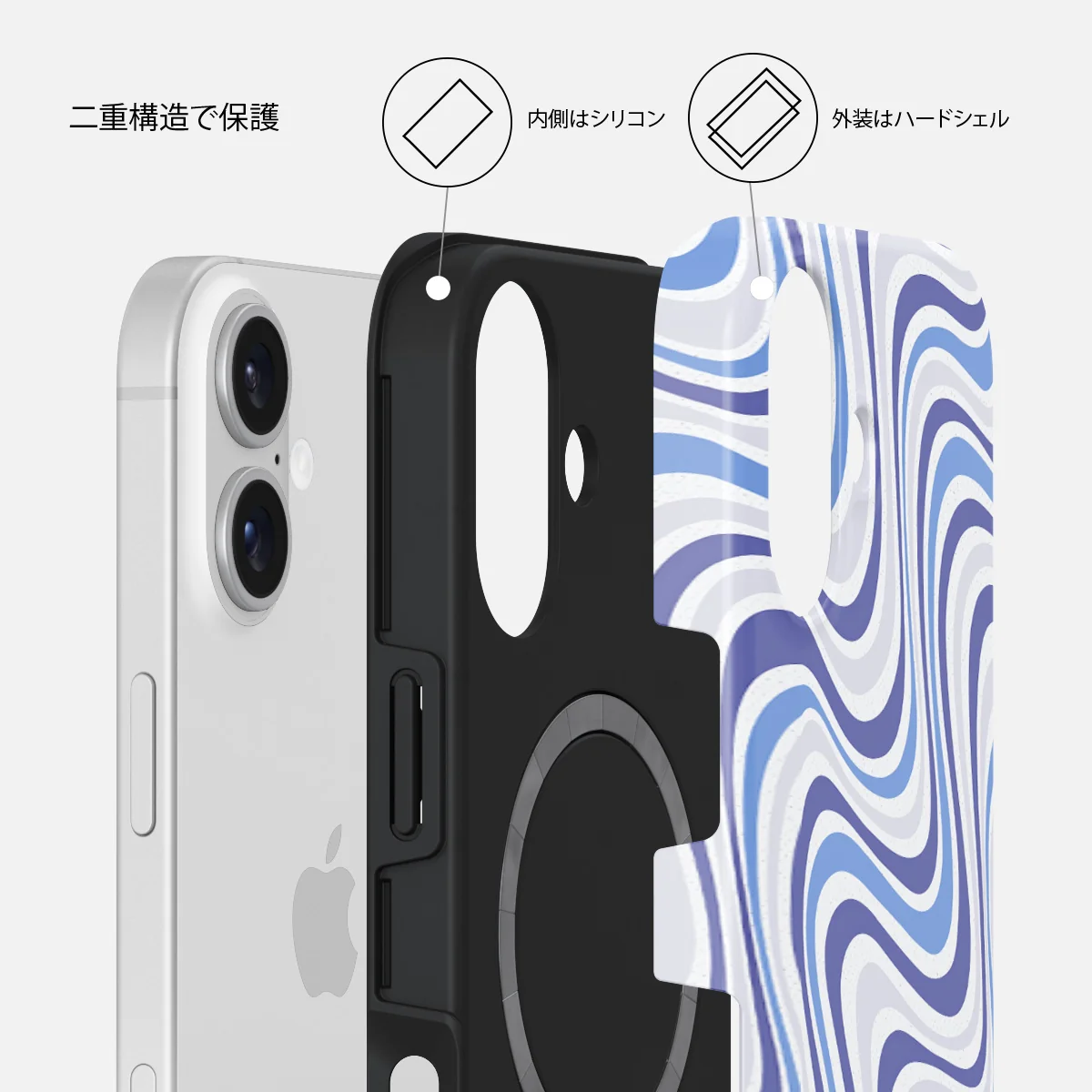 Stay Groovy - iPhone 16 ケース