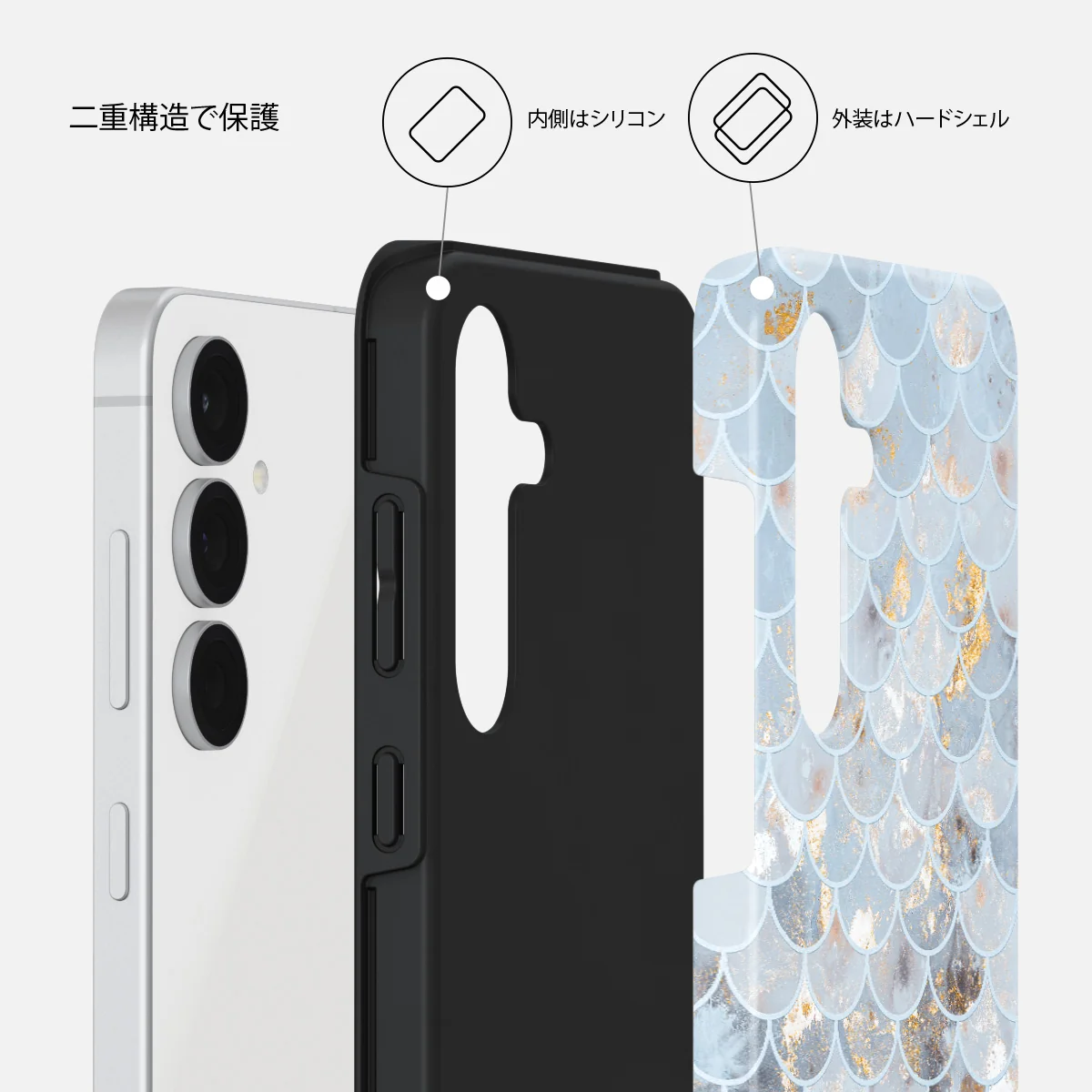 Mermaid Skin - Samsung Galaxy S25 FE ケース