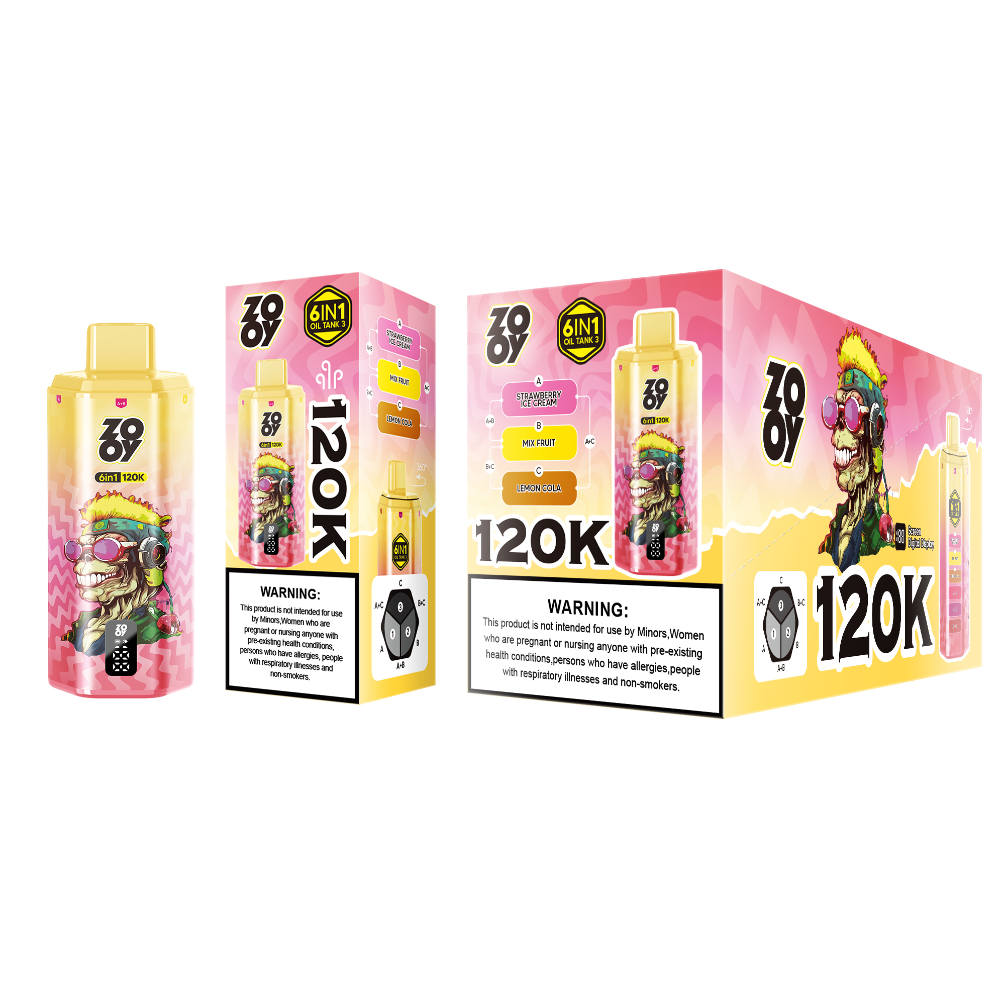 ZOOY TANK 120K/1 BOX(10 PCS)