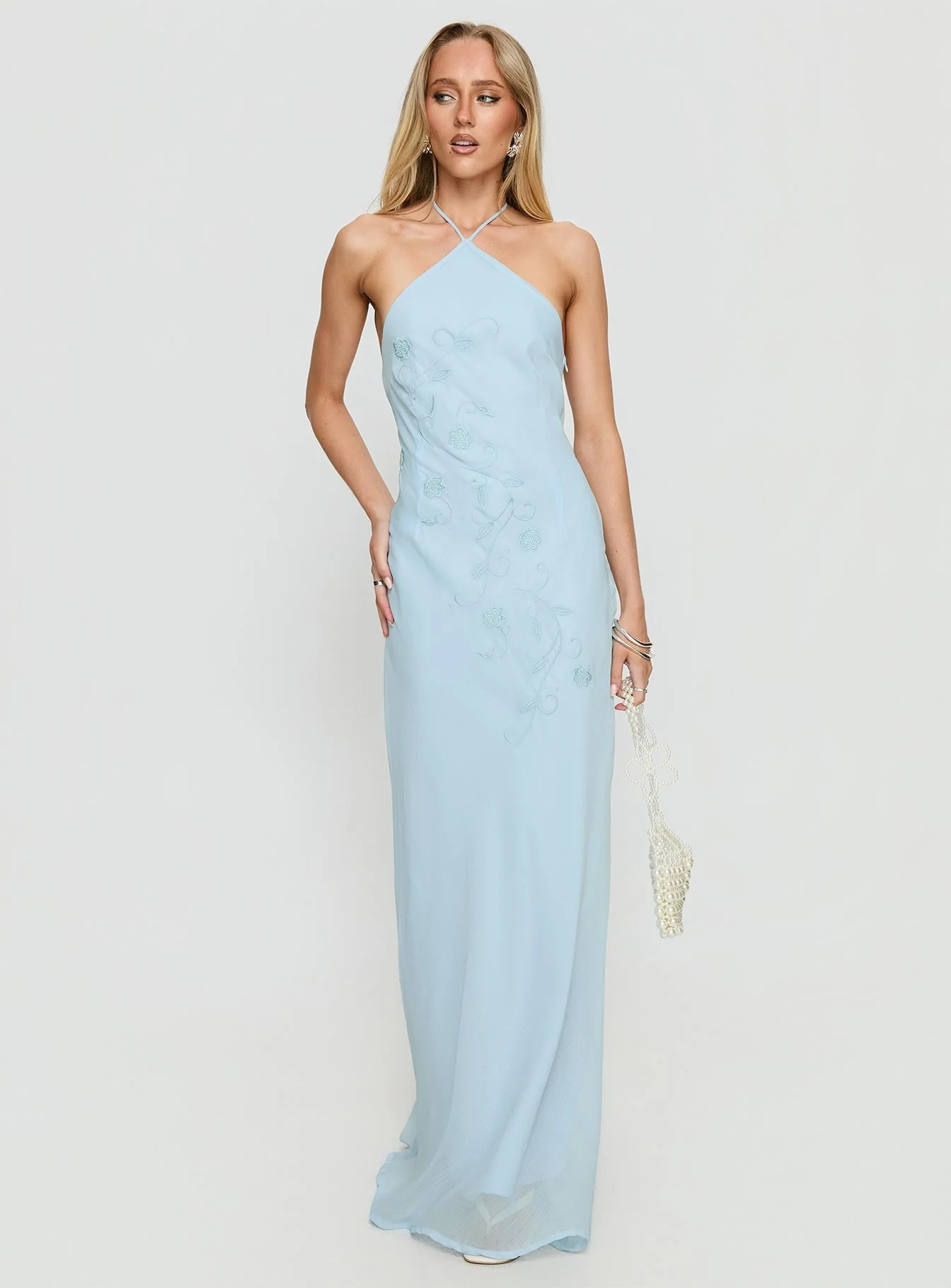Epilogues Arrowhead Maxi Dress Blue
