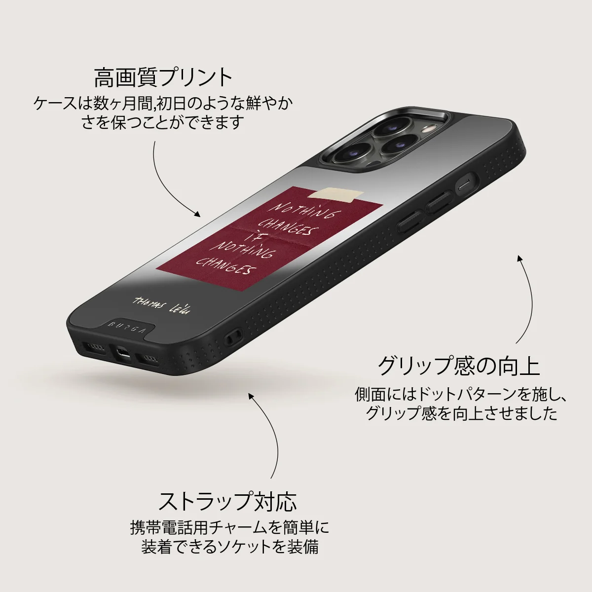 Nothing Changes - iPhone 12 Pro ケース