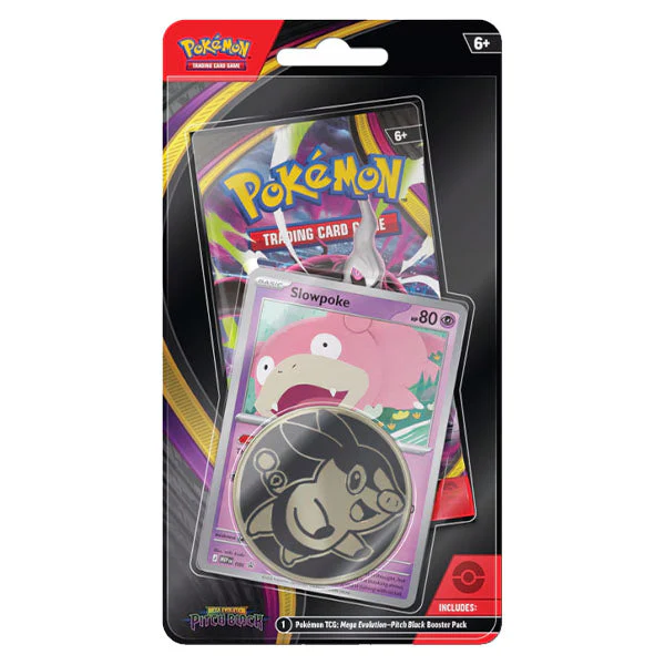 Pokémon TCG: ME05 Mega Evolution Pitch Black Checklane Blister Pack (Booster + Promo Card & Coin)