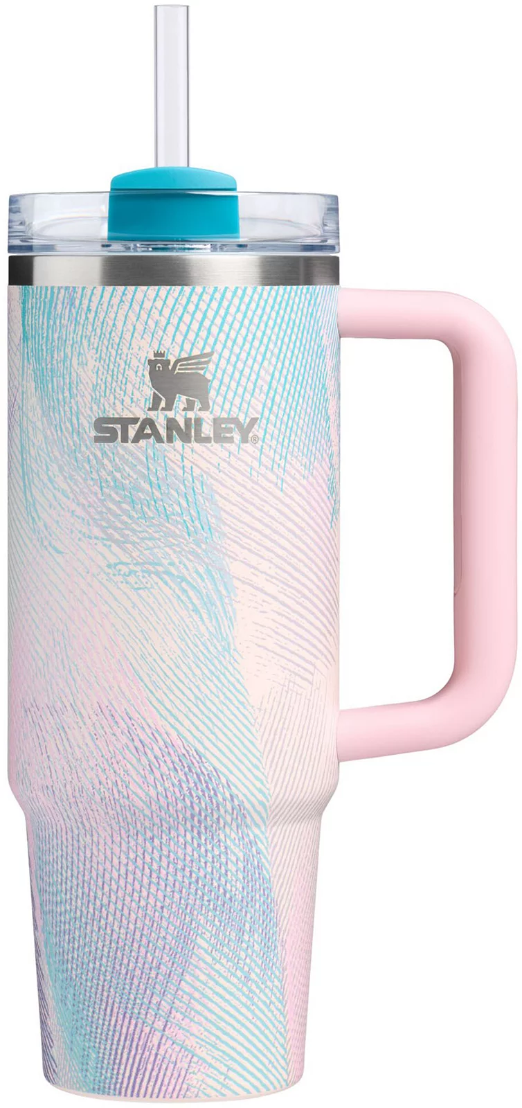 Stanley 30 oz. Quencher H2.0 FlowState Tumbler - Sea Glass Plume