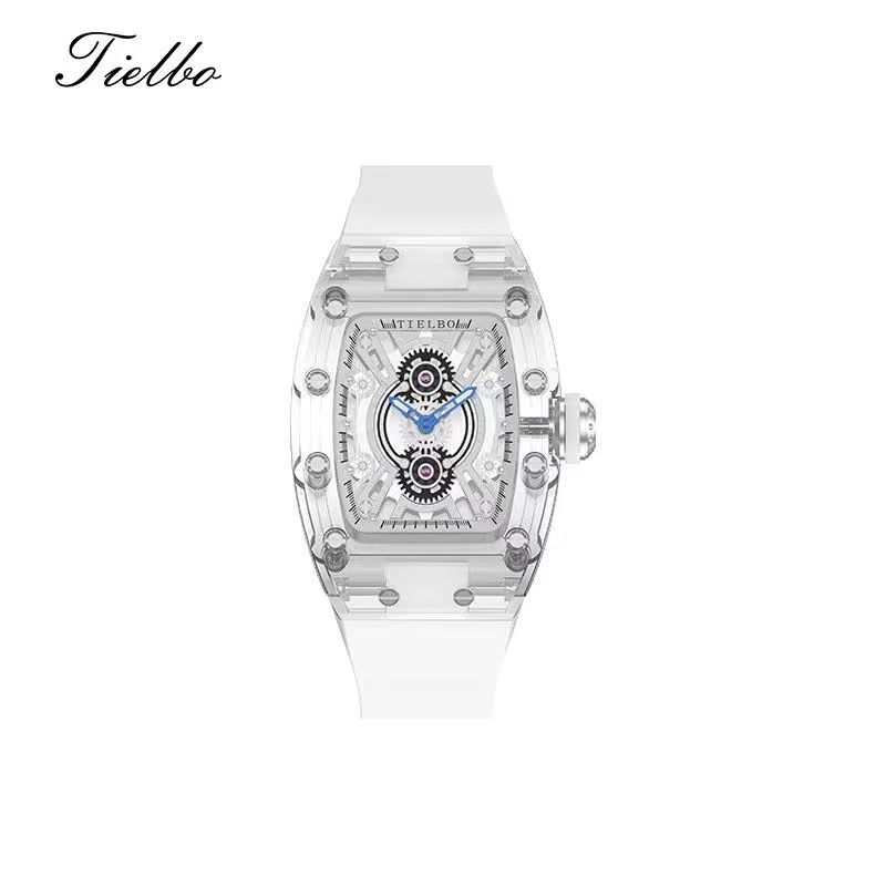 Crystal Void Watch – Transparent, Skeleton, Automatic T823L