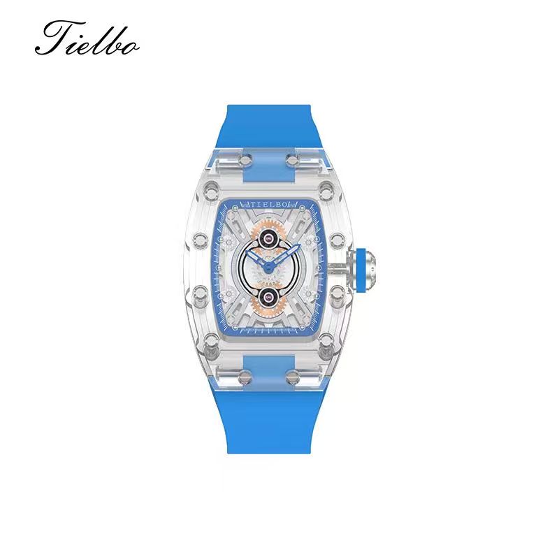 Crystal Void Watch – Transparent, Skeleton, Automatic T823L