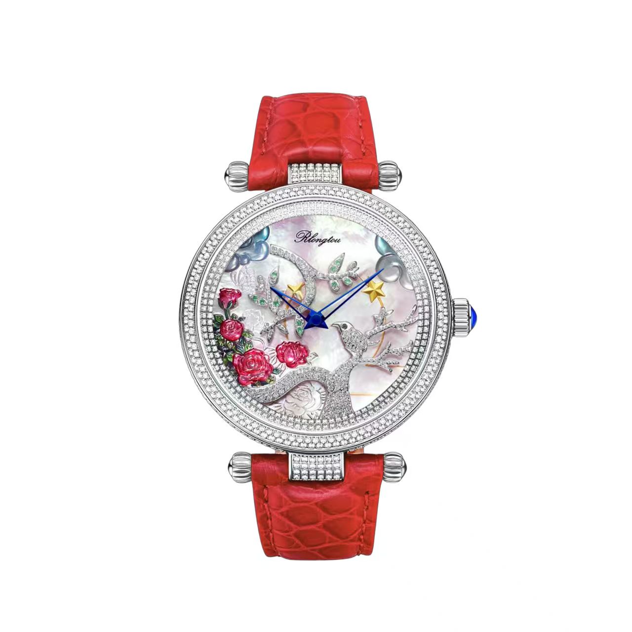 Zodiac Watch – 12 Signs, Crystal, 42mm T912L