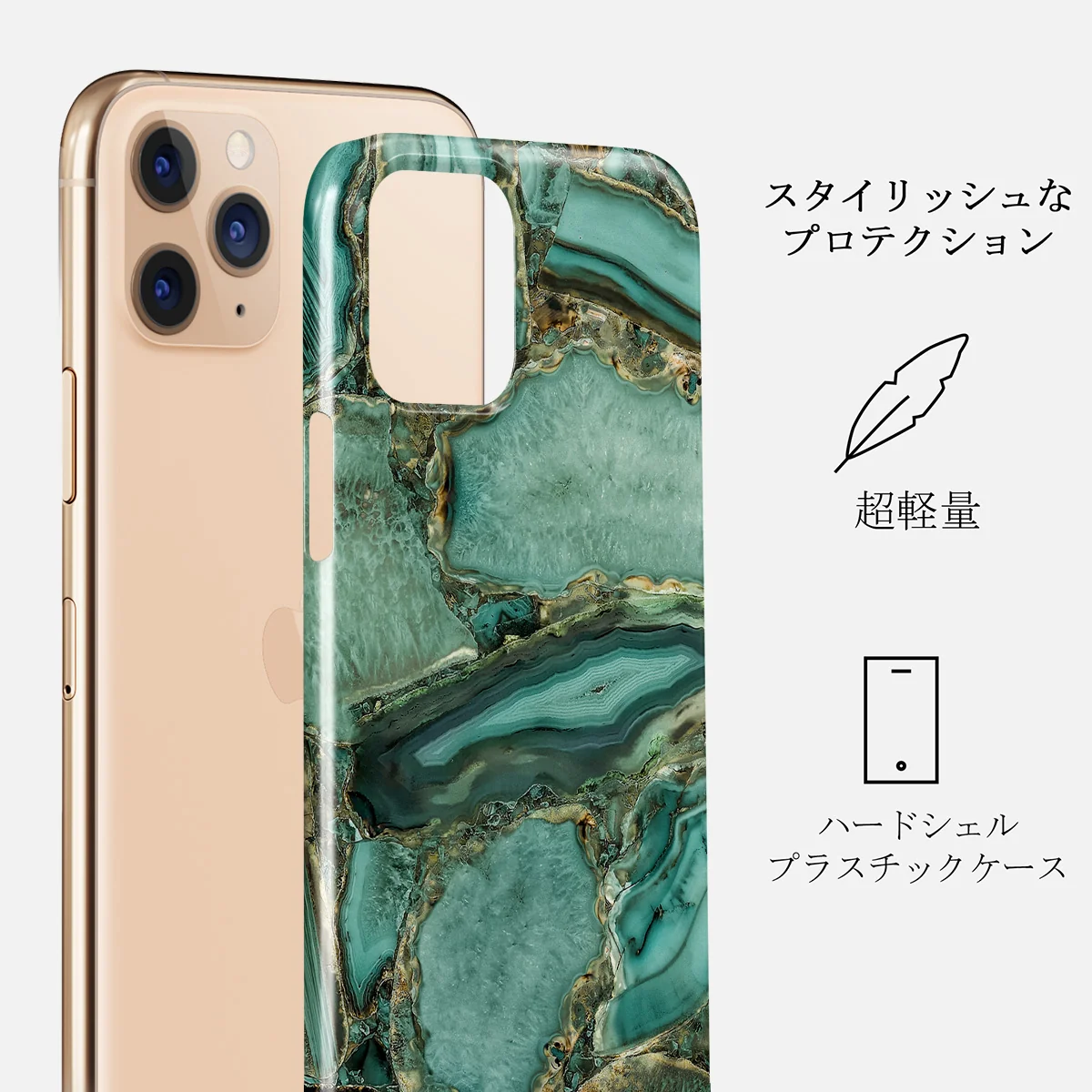 Ubud Jungle - Turquoise iPhone 11 Pro Max ケース