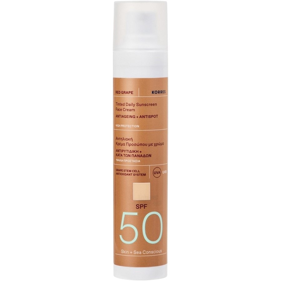 Korres Kosmetyki do opalania Krem przeciwsłoneczny z filtrem SPF 50 RED GRAPE