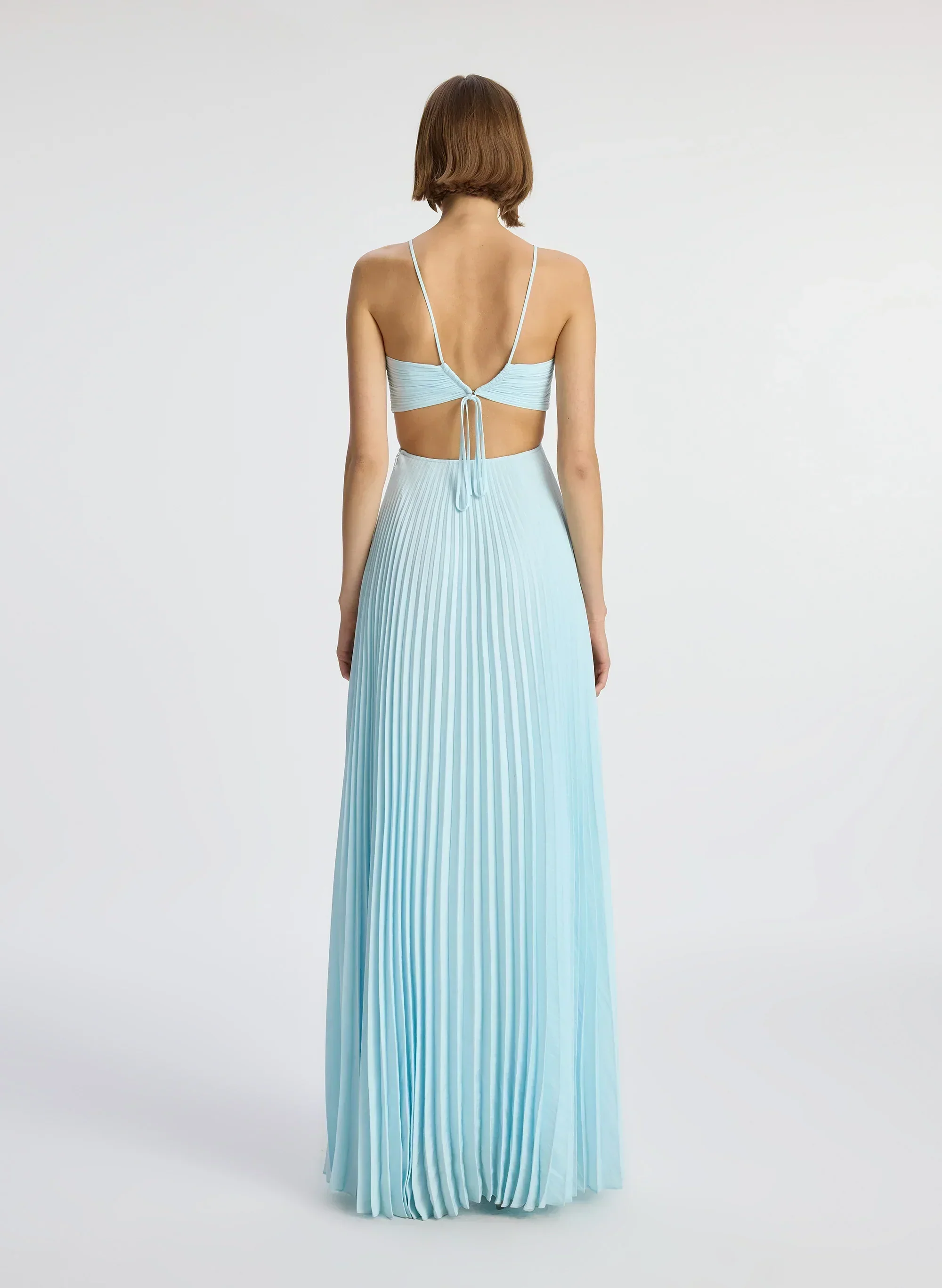 Moira Matte Pleated Dress - luluinthesky