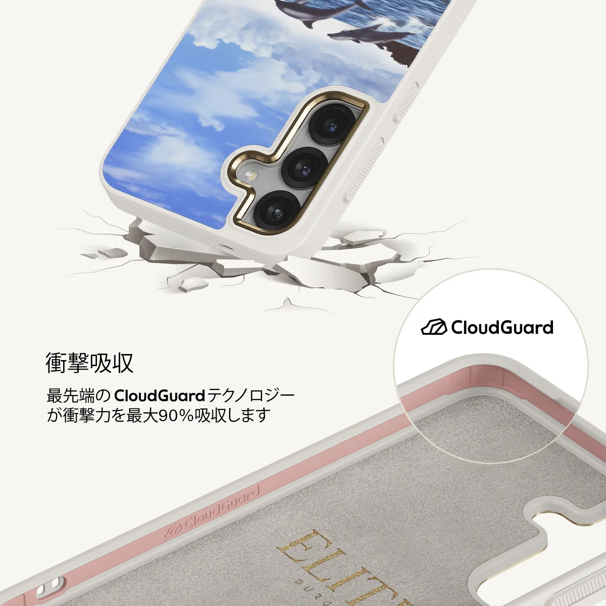Retro Splash - Samsung Galaxy S25 Plus ケース