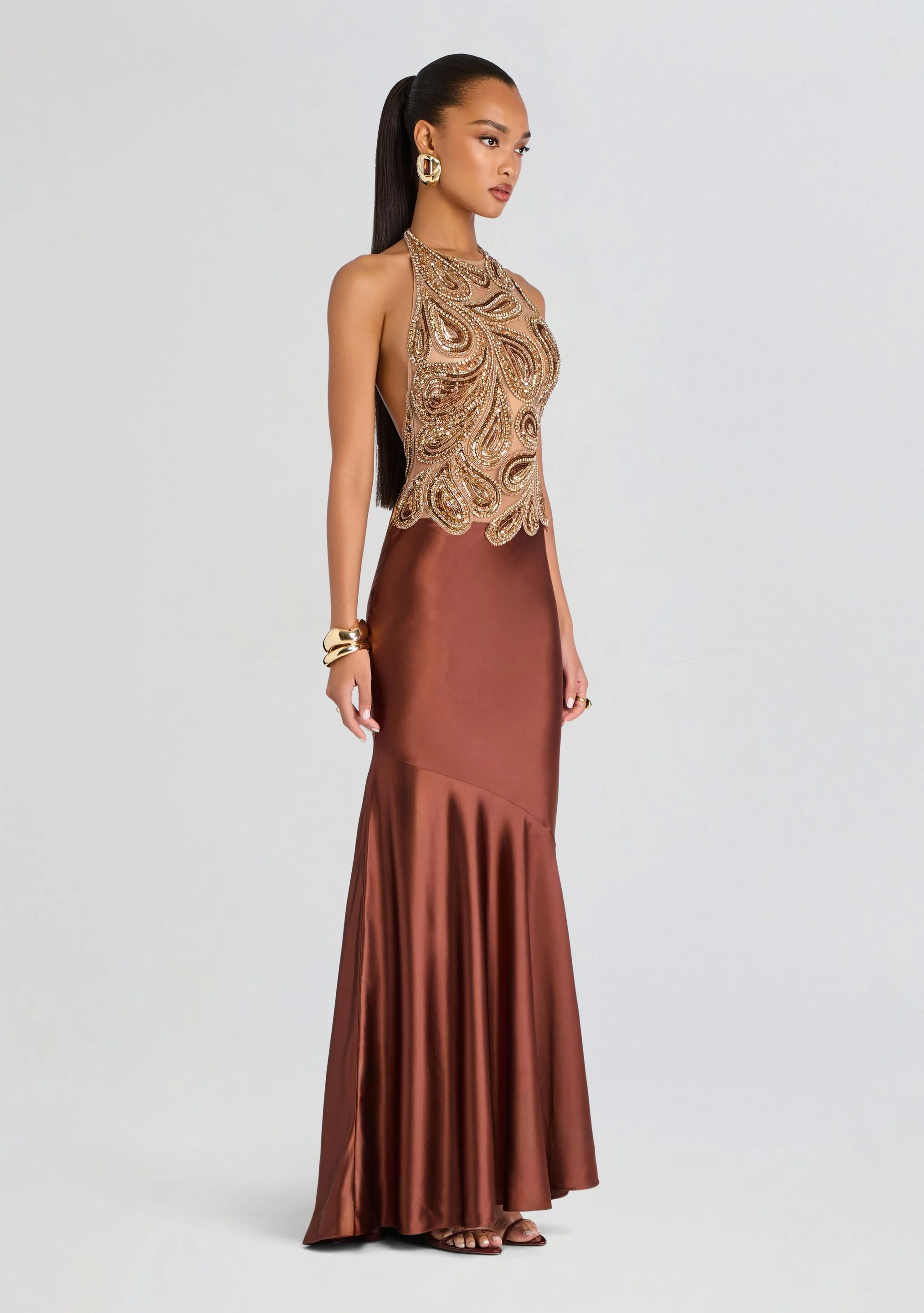 Evolet Embroidered Dress