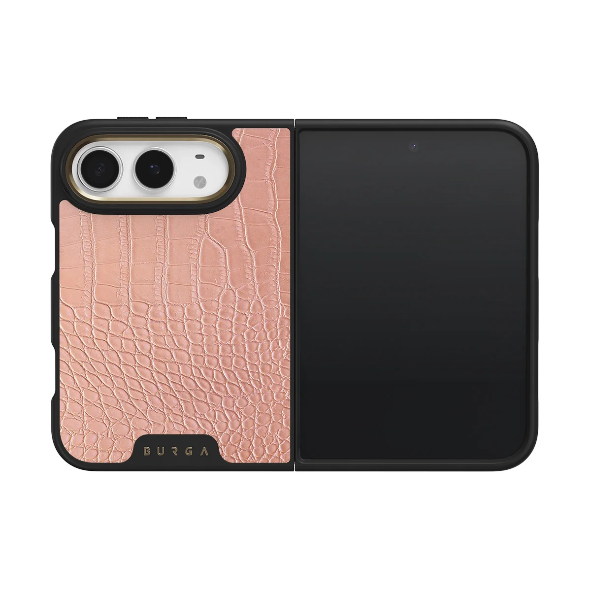 Pink Croco - iPhone Duo ケース