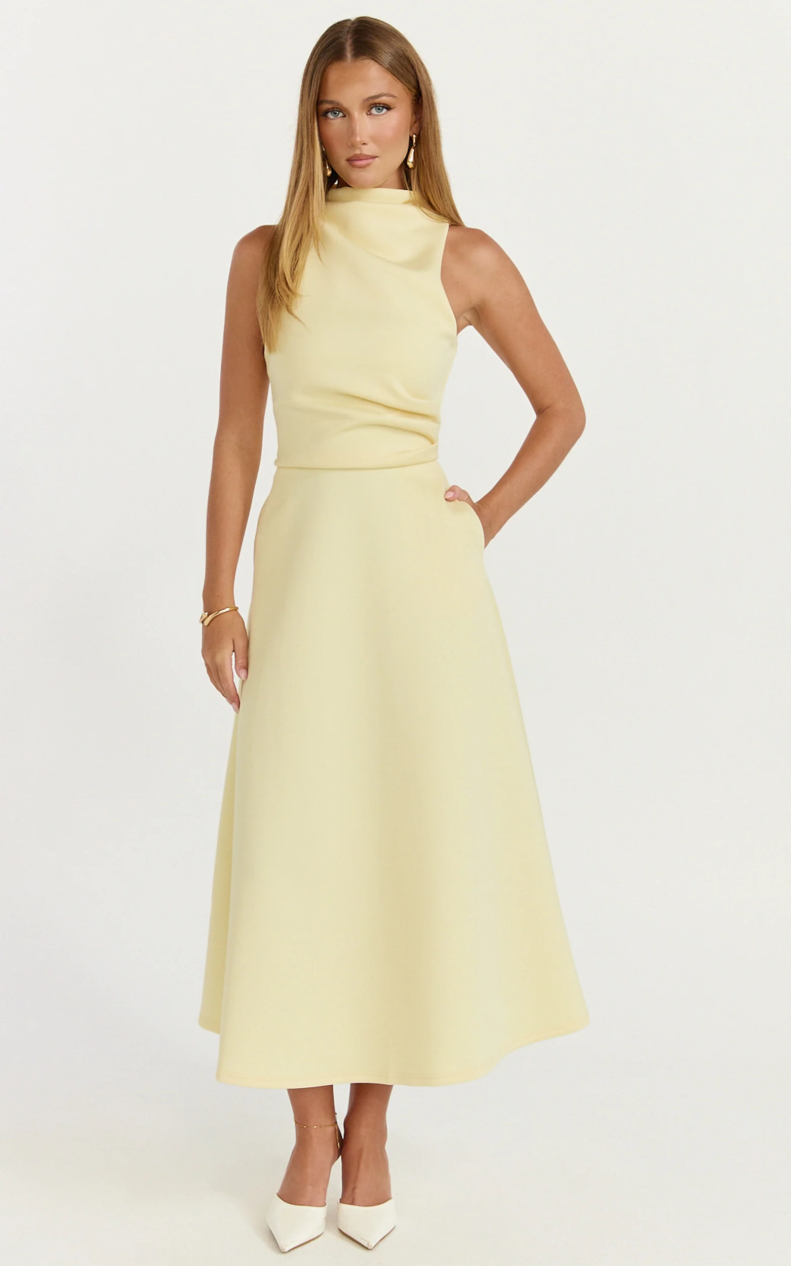 Helaina Midi Dress