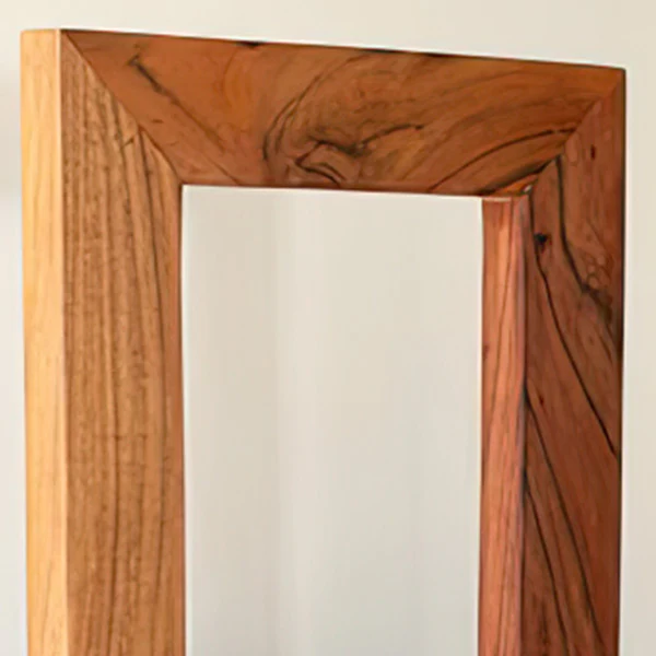 Rustic Wooden Wall Towel Rack