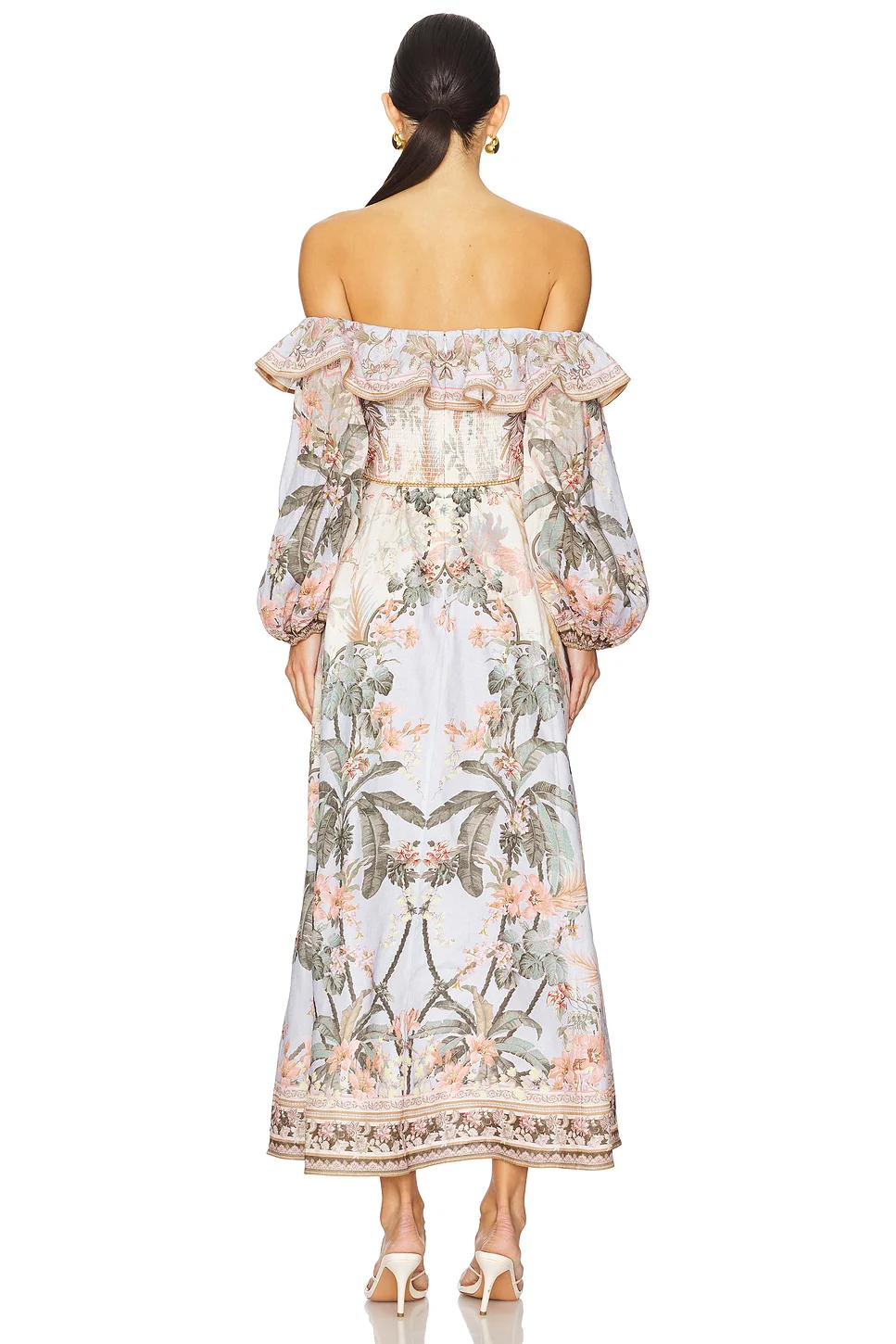 Wylie Off-Shoulder Midi Dress