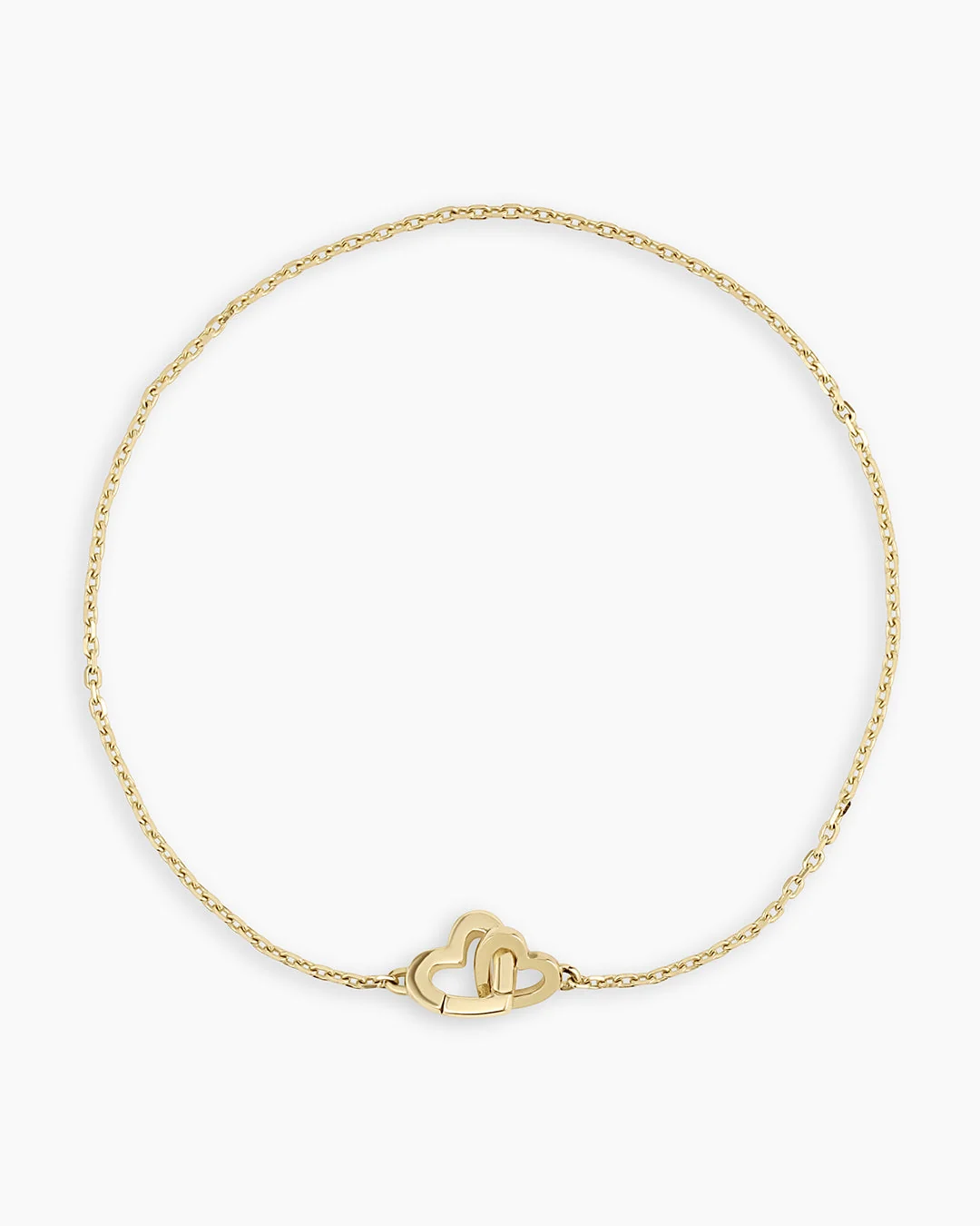 14K Gold Parker Heart Bracelet