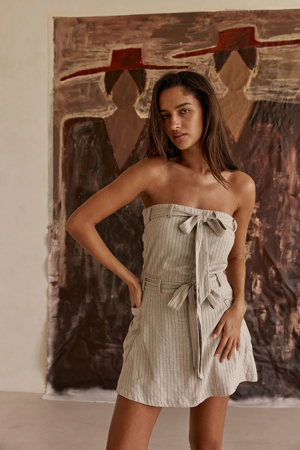 Tulia Dress - Stripe