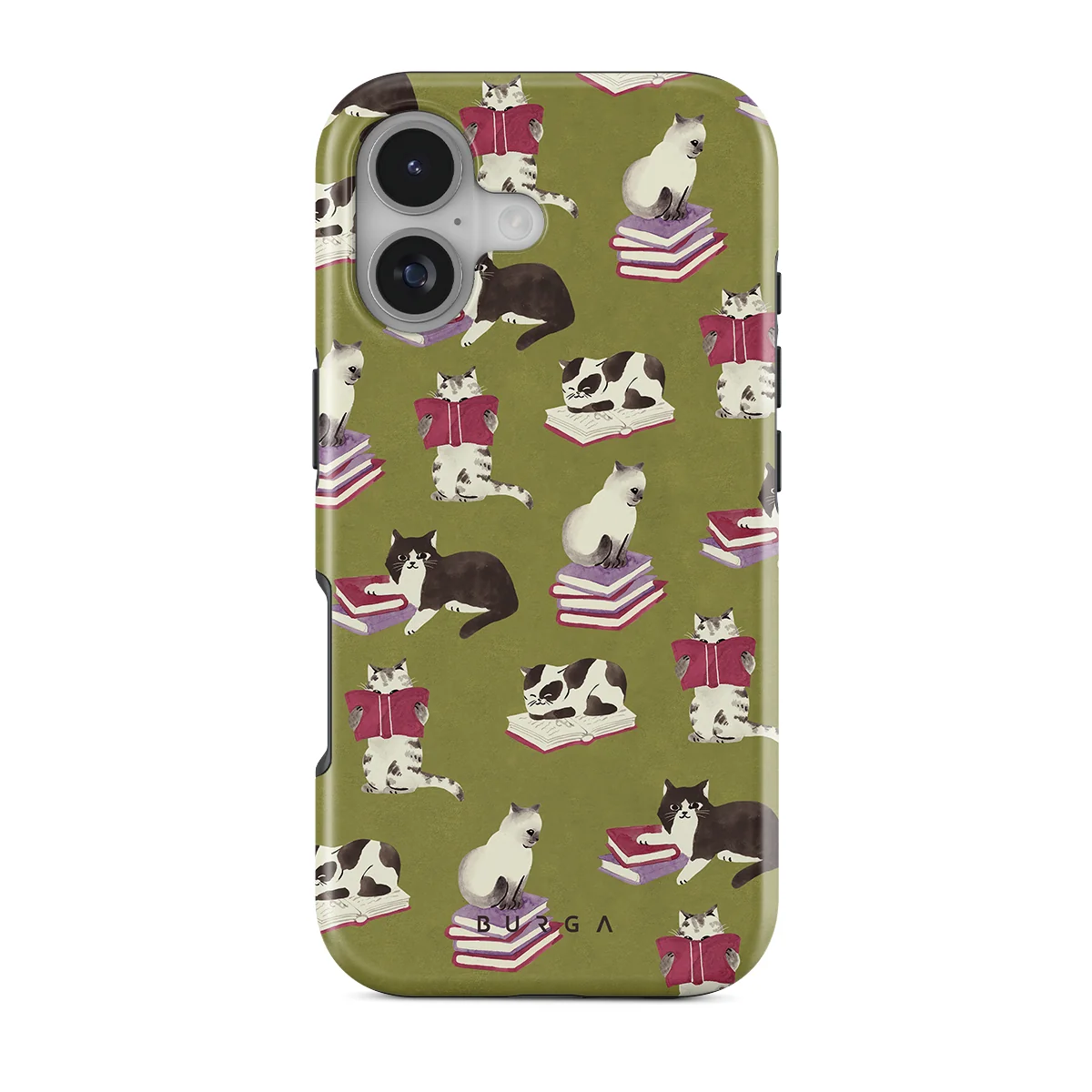 Curious Cat - iPhone 17 ケース