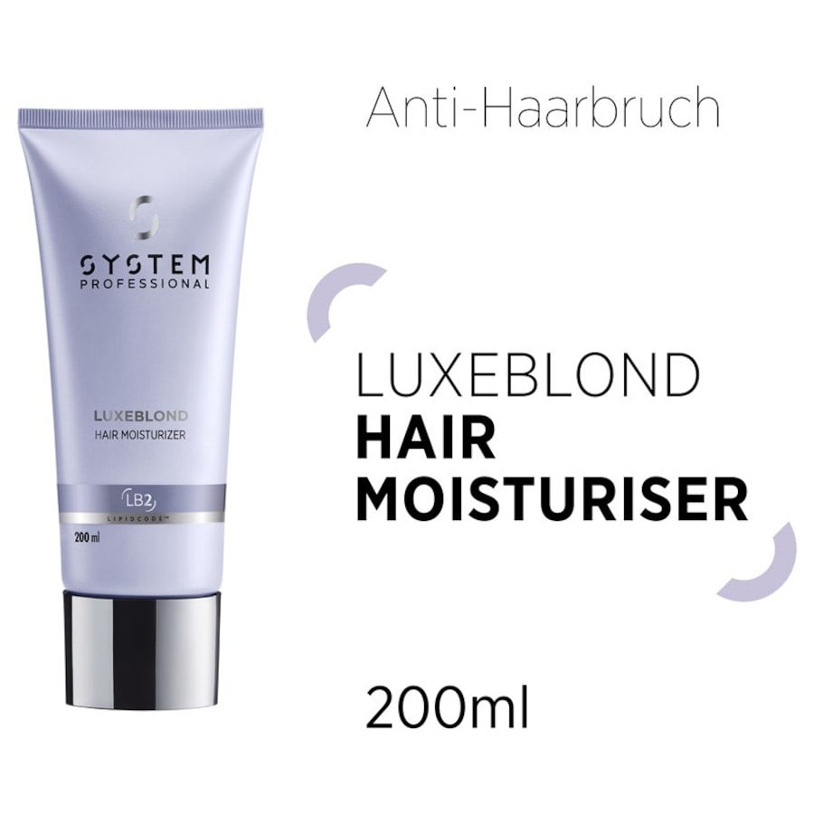 System Professional Lipid Code Luxeblond Odżywka nawilżająca do włosów