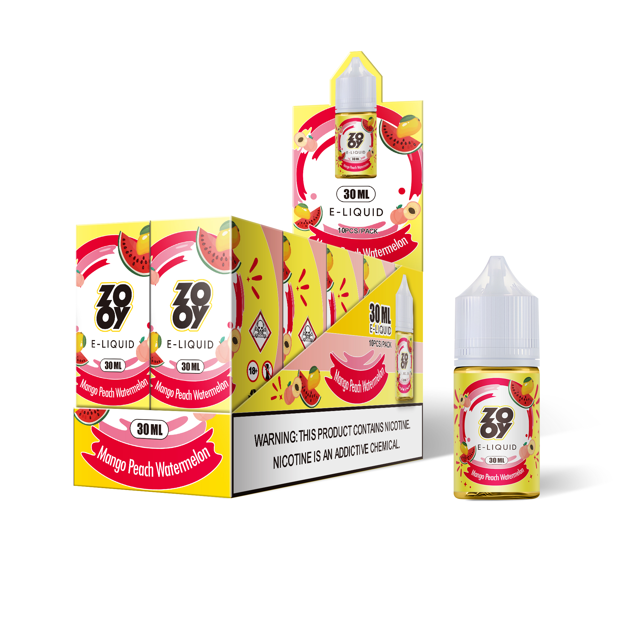 ZOOY 30ML E-Liquid/1 BOX(10 PCS)