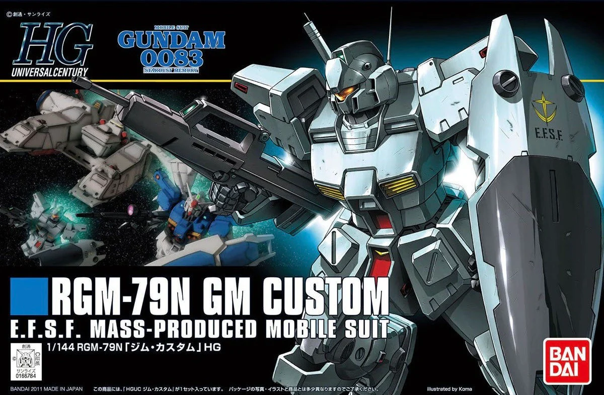 HGUC #120 RGM-79N GM Custom 