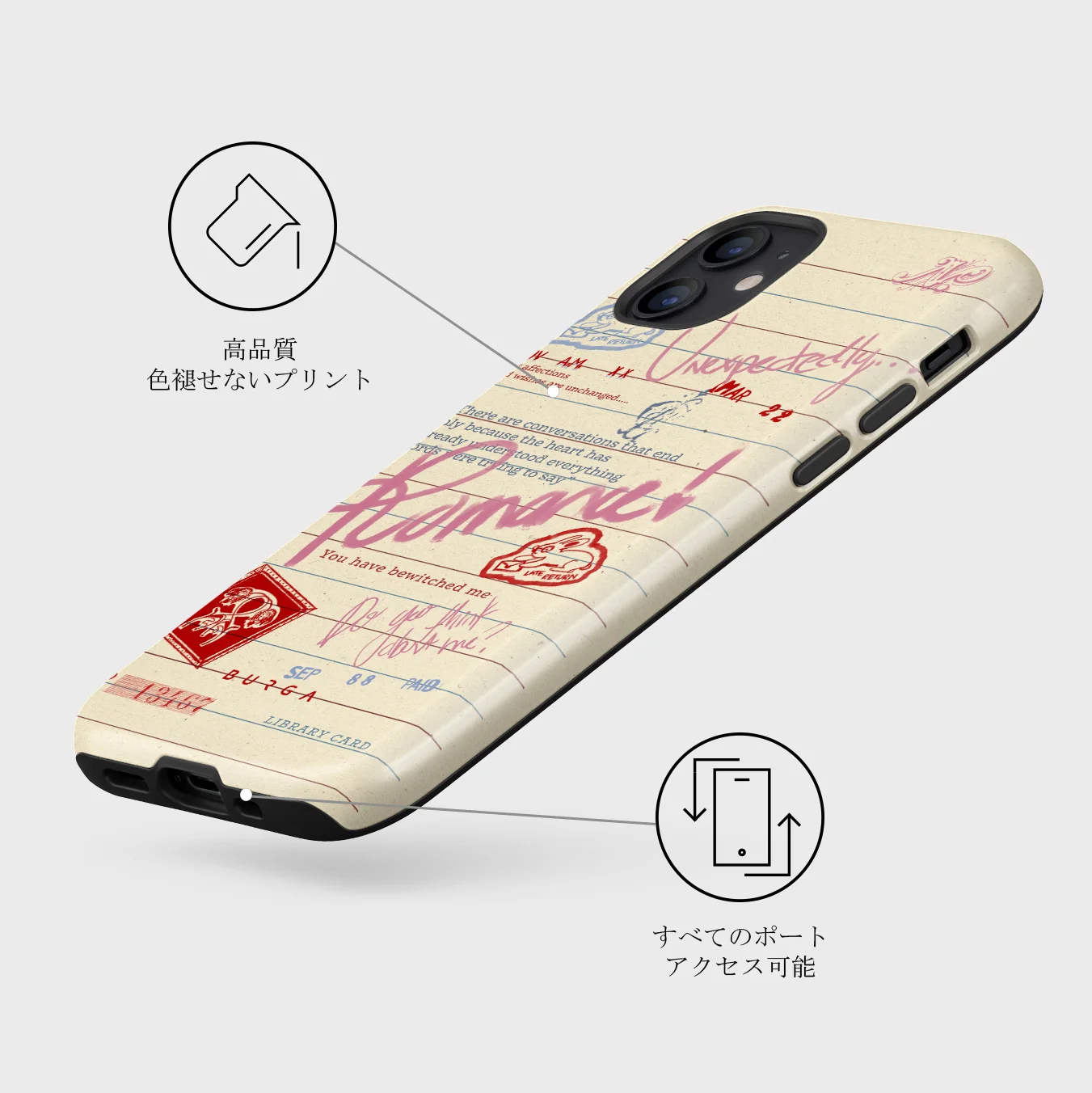 Library Card - iPhone 12 ケース