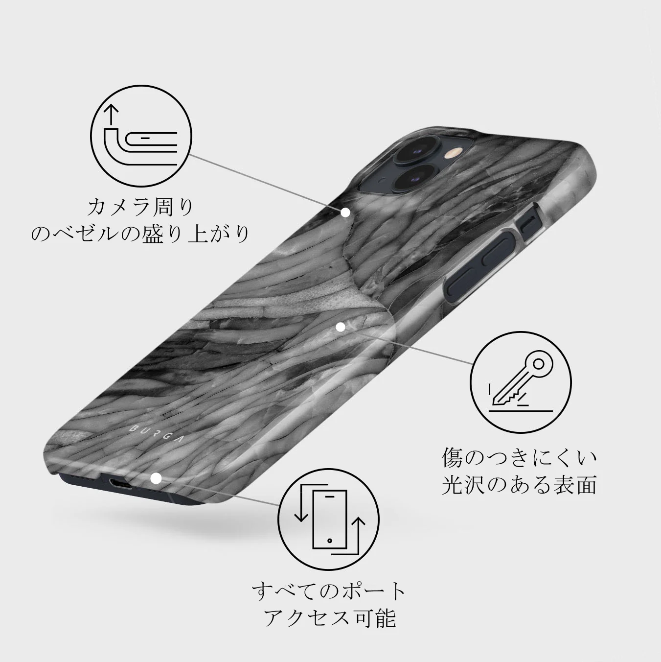 First Expedition - Gray iPhone 13 ケース