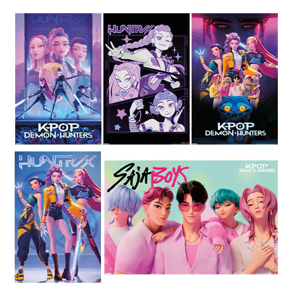 KPop Demon Hunters Poster (Assorted Styles)