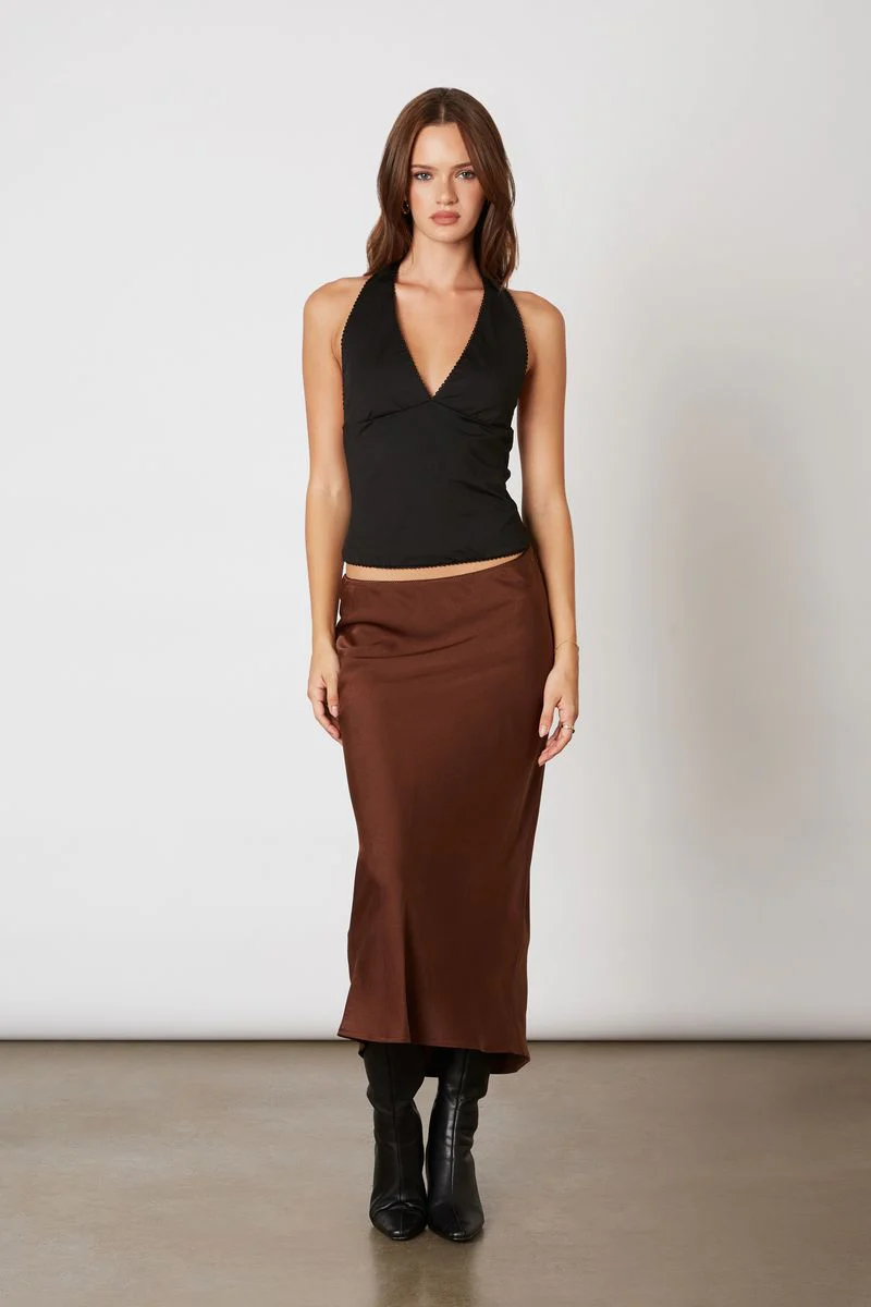 Bias Midi Skirt