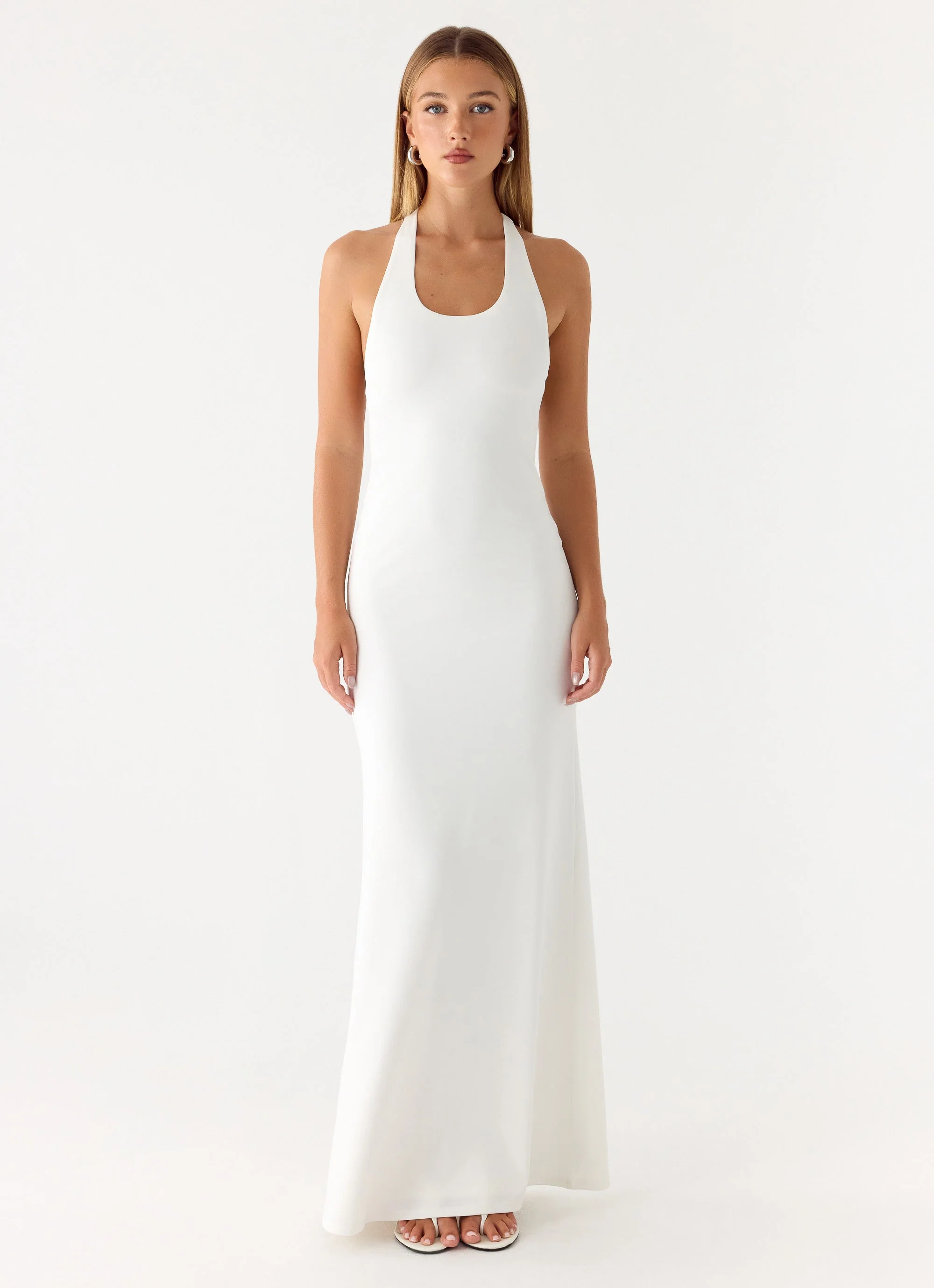 New Girl Maxi Dress - White - luluinthesky