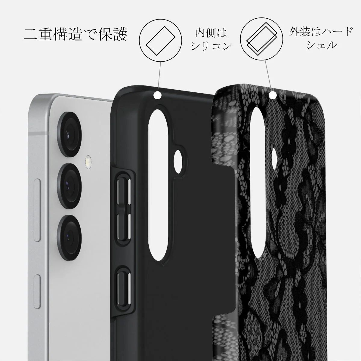 Magnetic - Samsung Galaxy S25 ケース