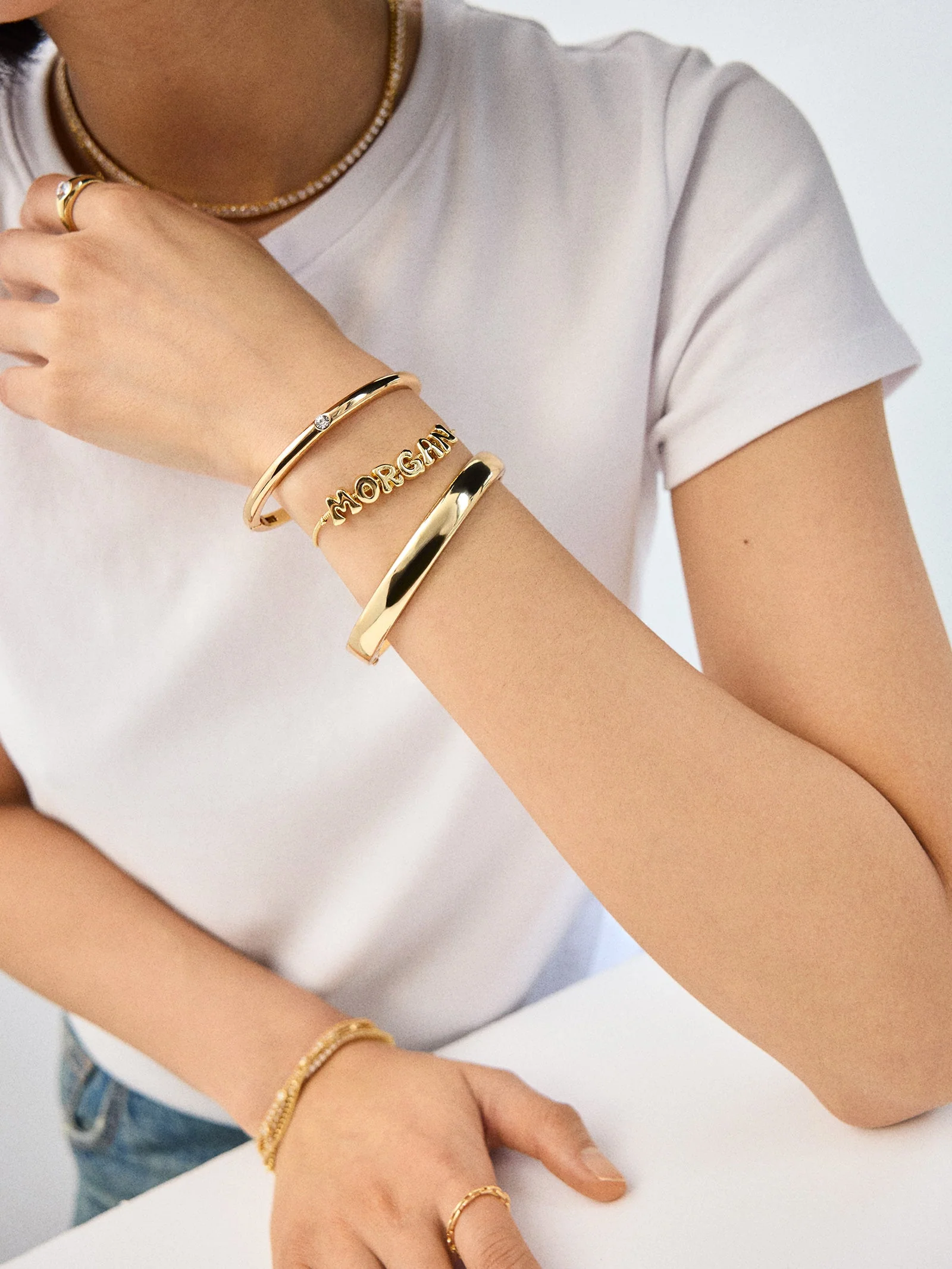 Bubble Slider Custom Bracelet - Bubble Single Strand