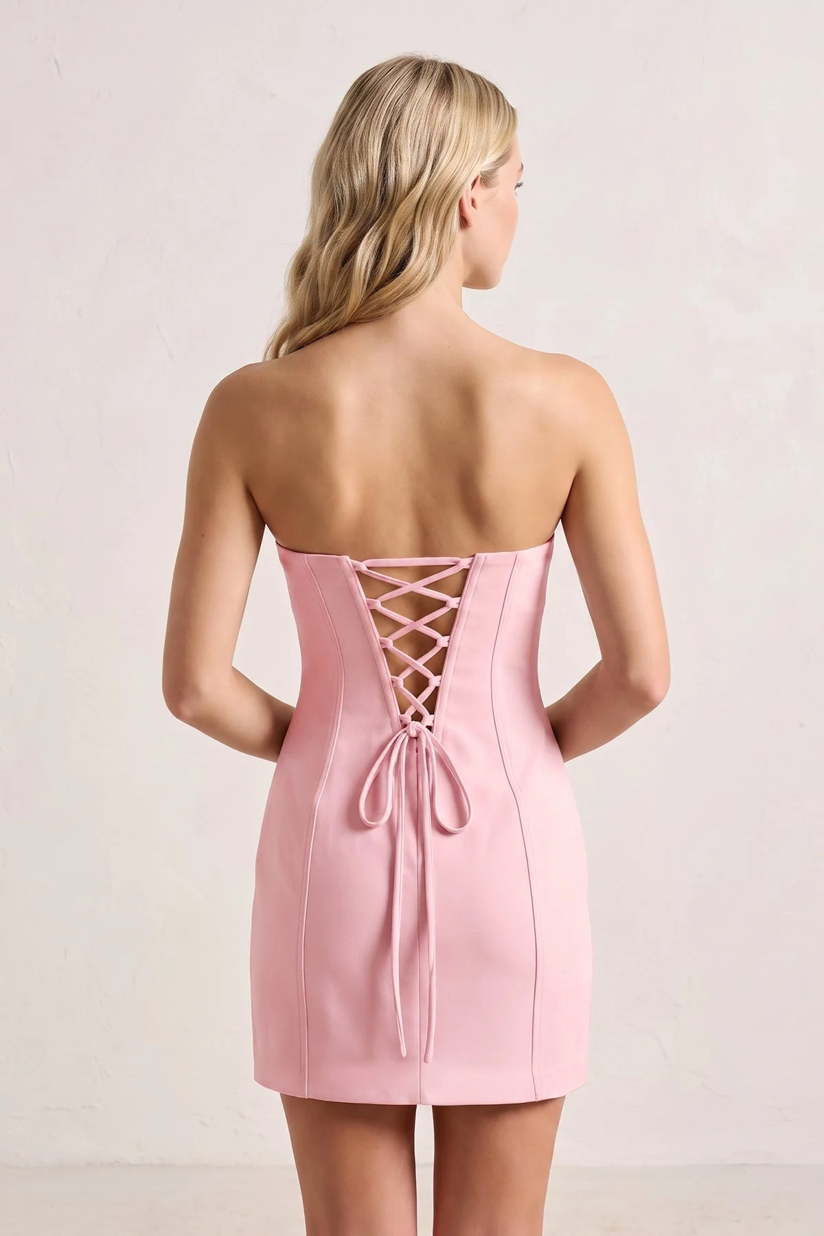 Yellow Sweetheart Keyhole Sheath Satin Homecoming Dress