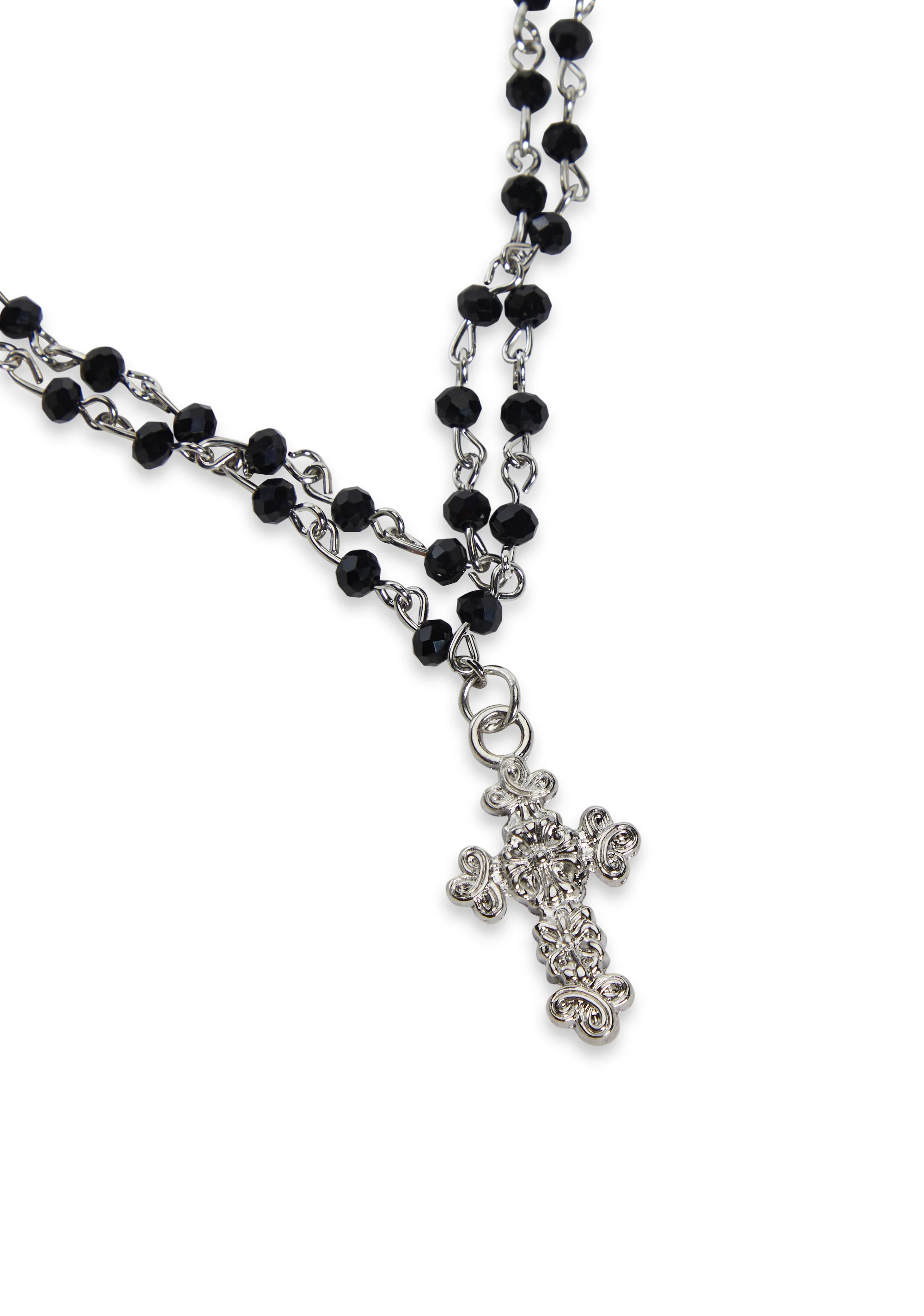 Gothic Prayer Beaded Choker