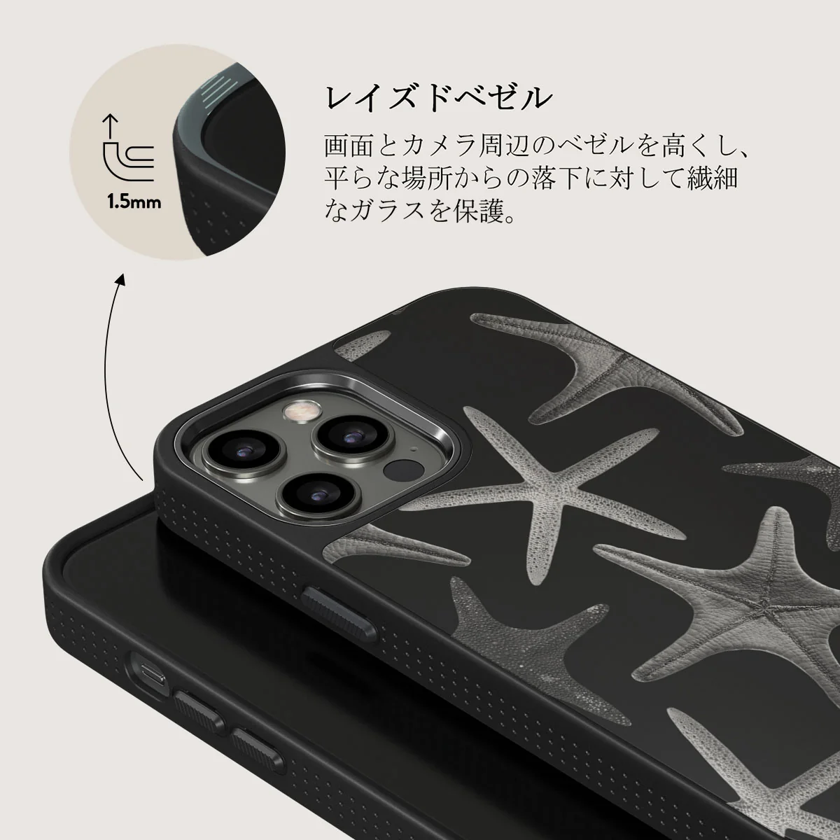Midnight Ocean - iPhone 12 Pro ケース