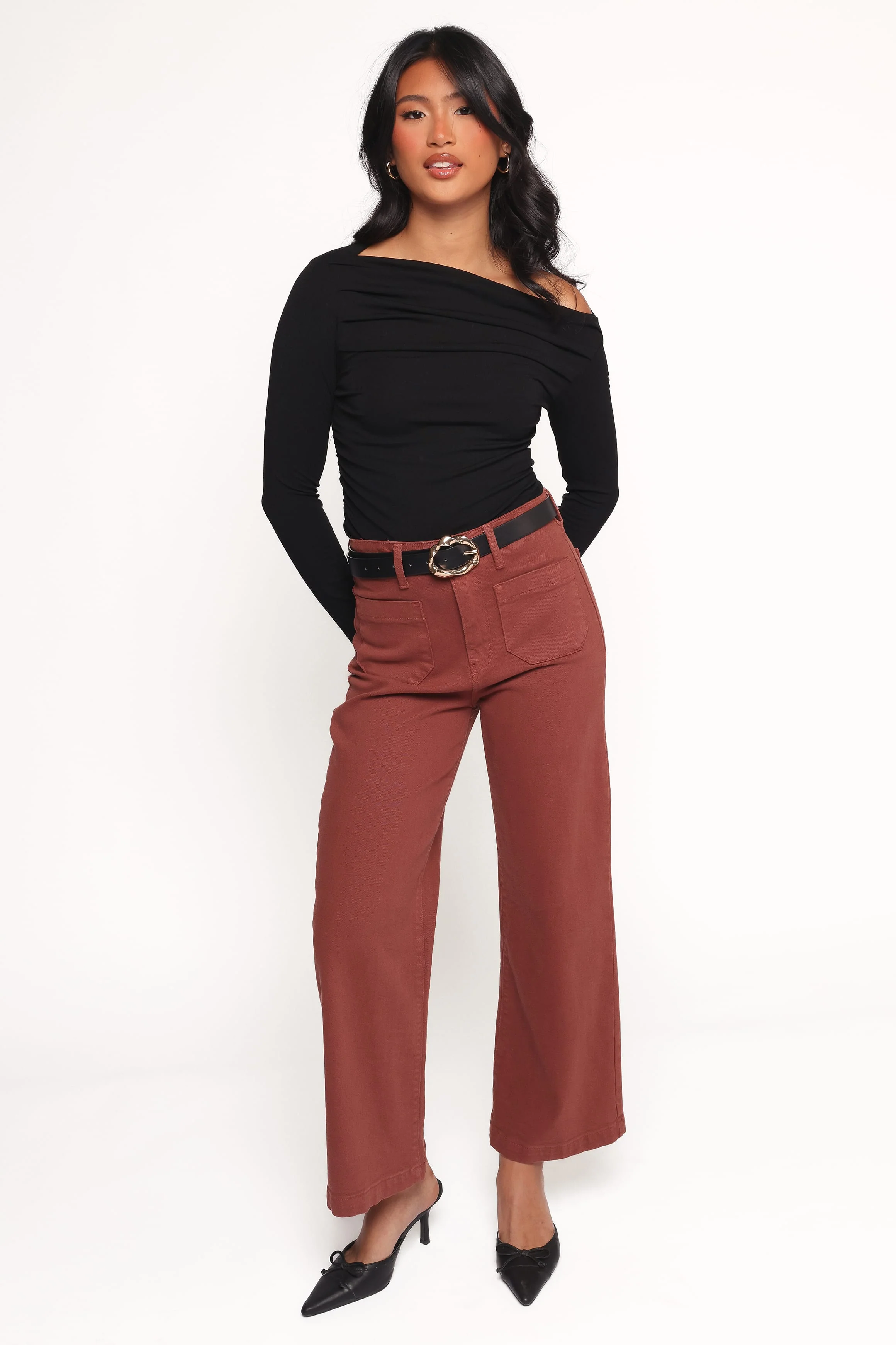 Cer Knit Top - Black