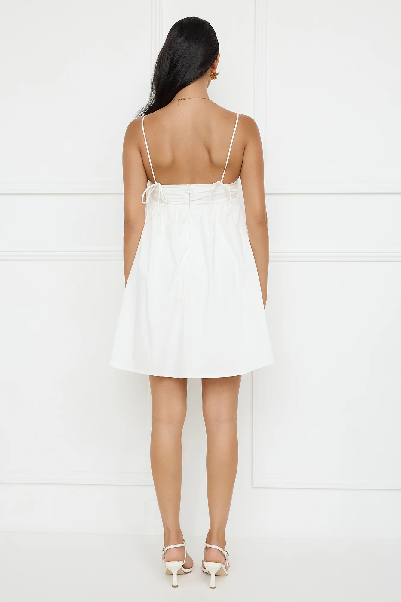 Sands Of Paradise Mini Dress White - luluinthesky