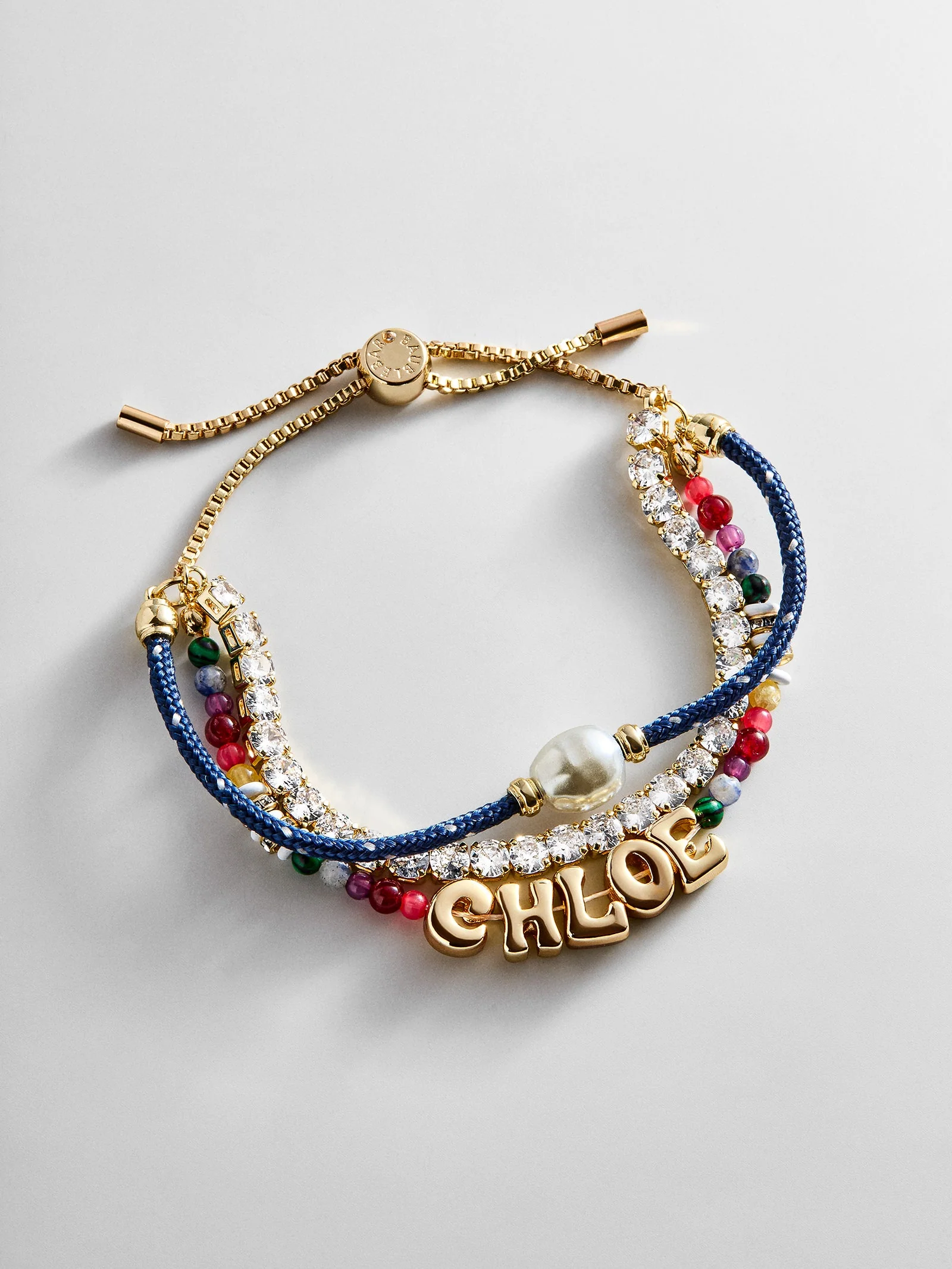 Rowan Semi-Precious Custom Layered Bracelet - St. Barths