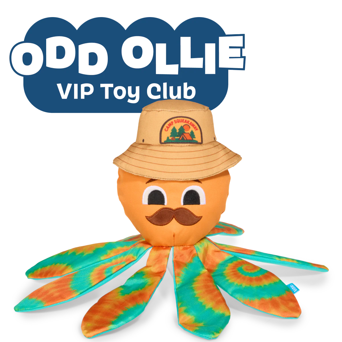 Ollie the Octopus Club, Plush Tug Monthly Dog Toys