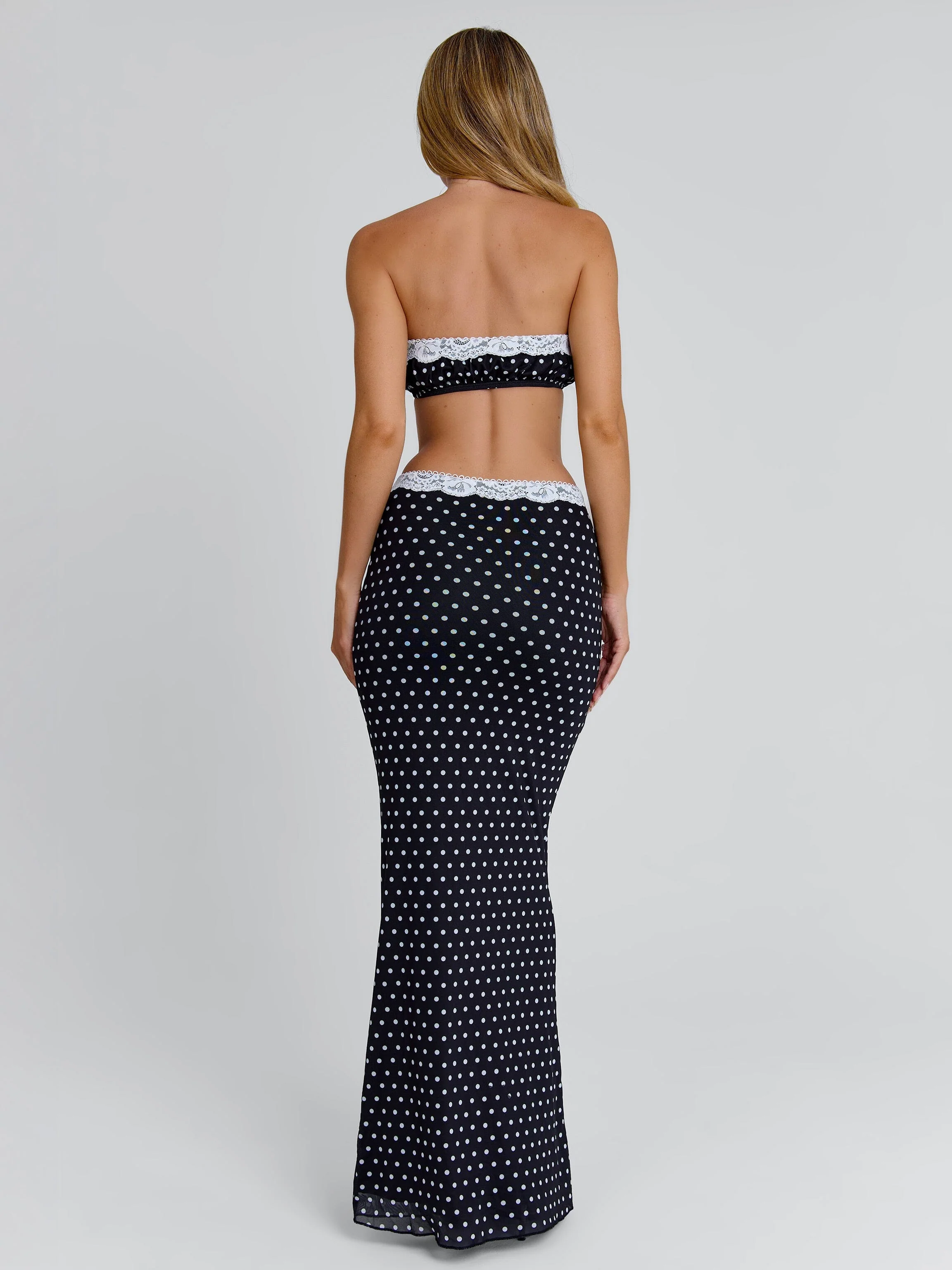 Cali Maxi Skirt Polka Dot
