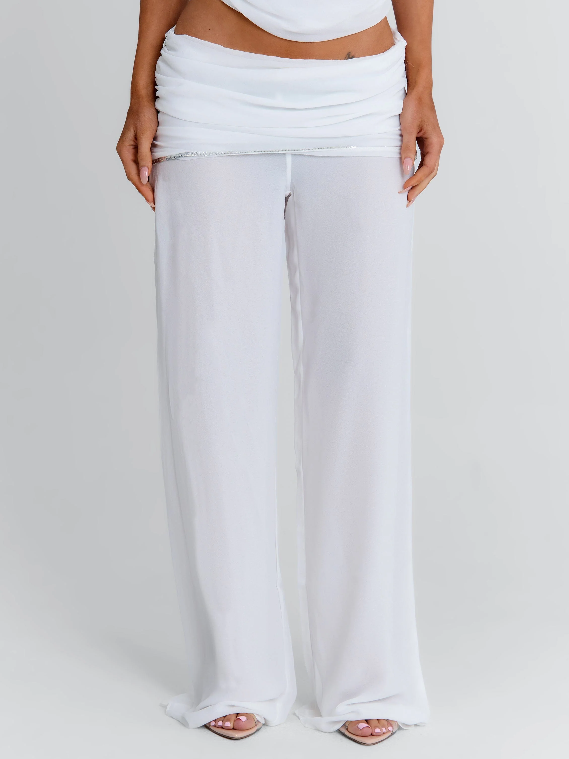 Danna Pant White