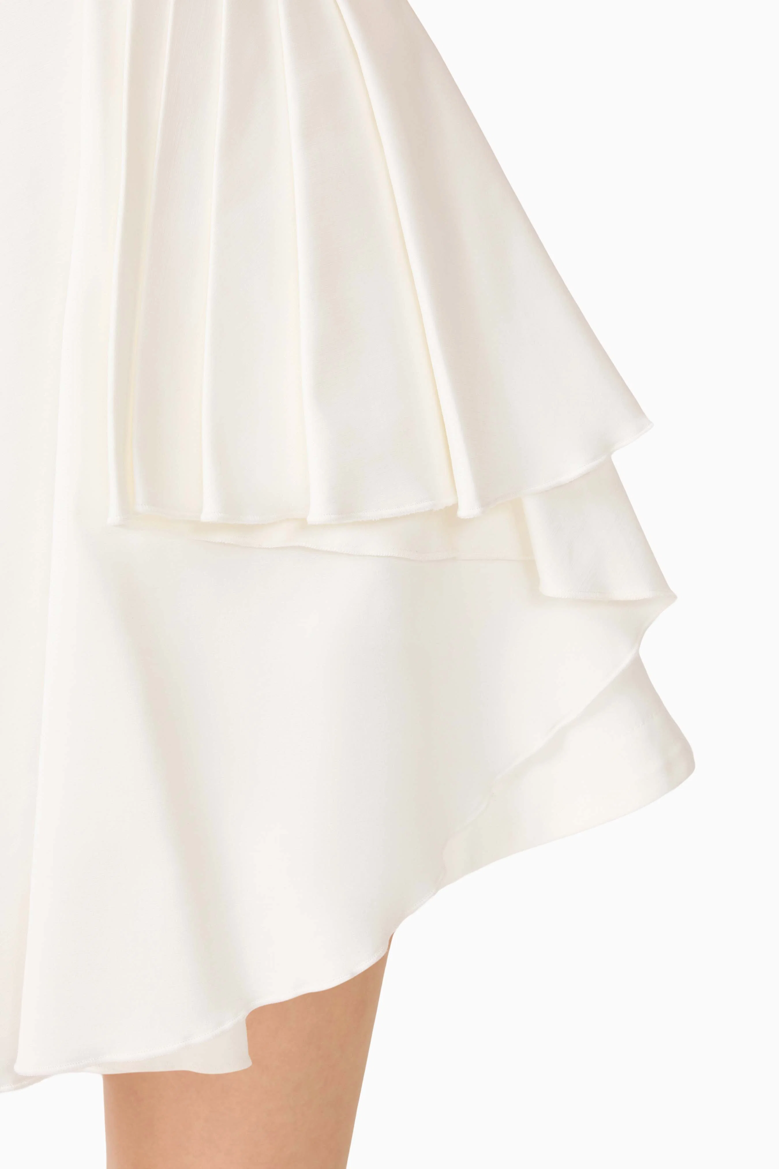 Nydia A-Line Mini Dress in White