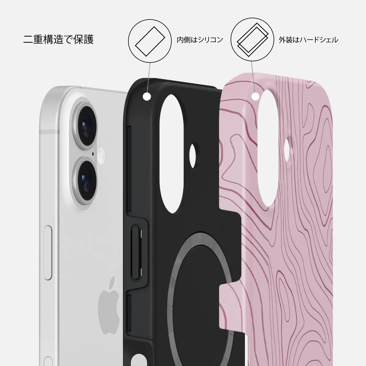 Maze - iPhone 16 Plus ケース
