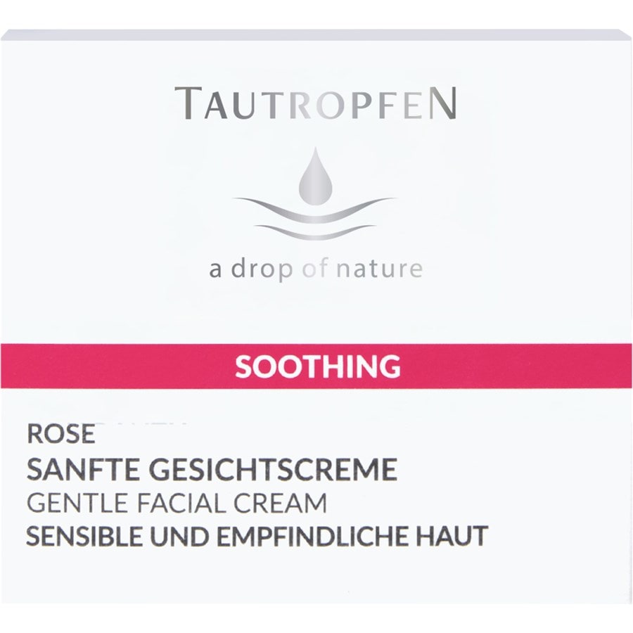 Tautropfen Rose Soothing Solutions Delikatny krem do twarzy