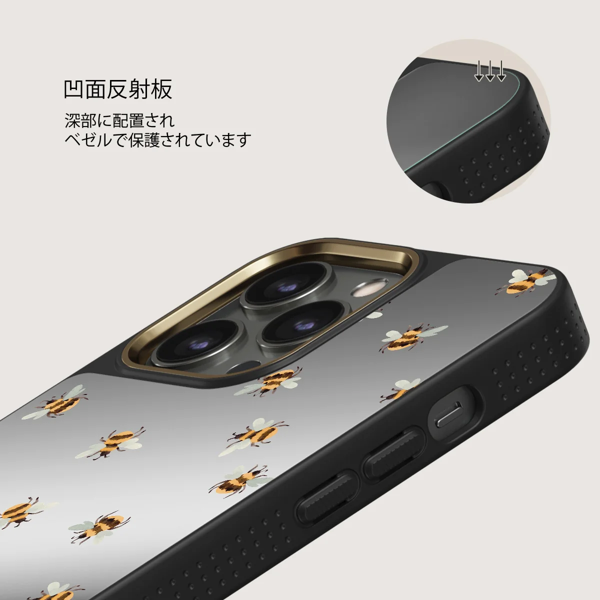Honeycomb - iPhone 12 Pro ケース