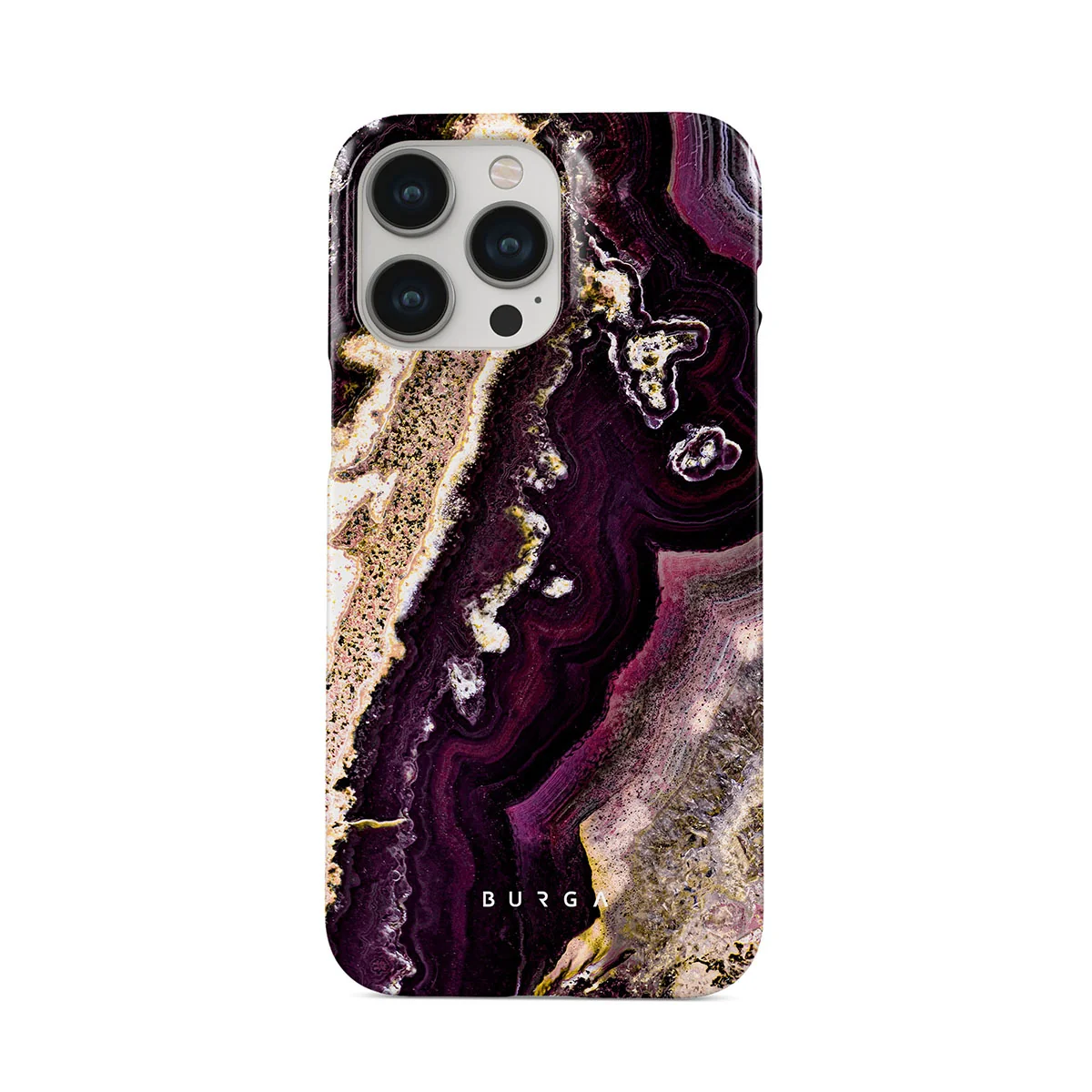 Purple Skies - Marble iPhone 14 Pro Max ケース