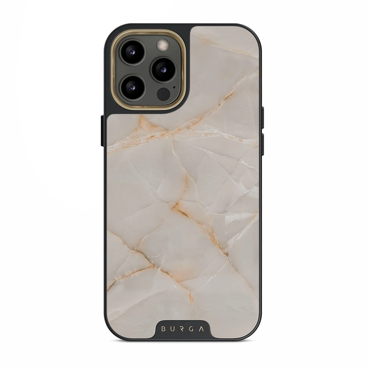 Vanilla Sand - Marble iPhone 12 Pro ケース