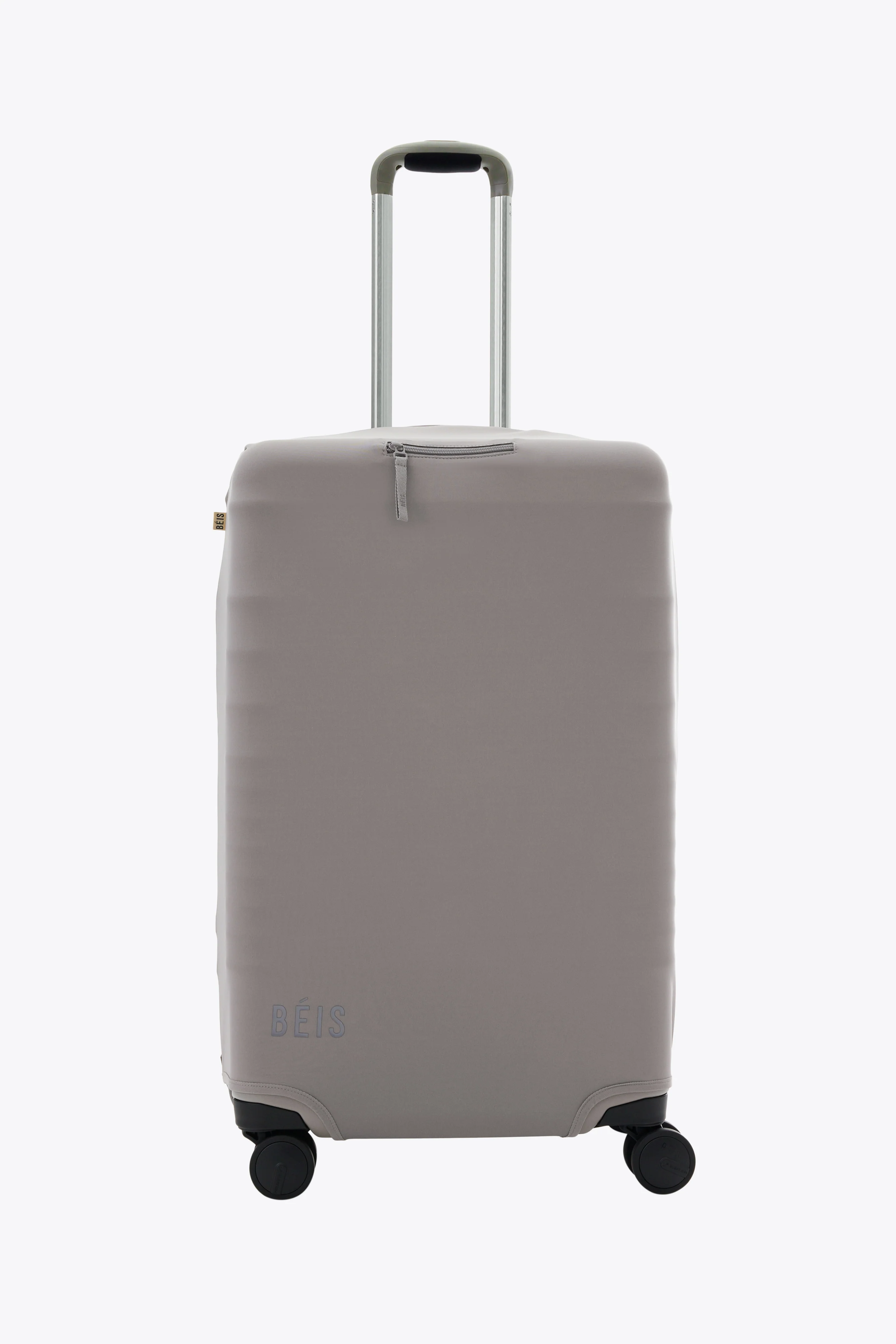 BEIS 'The Medium Check-In Luggage Cover in Grey