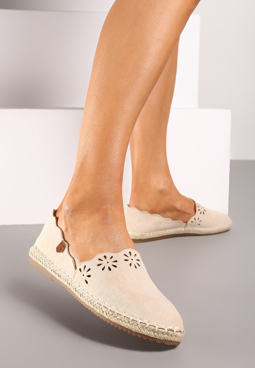 Beżowe Espadryle Mooch