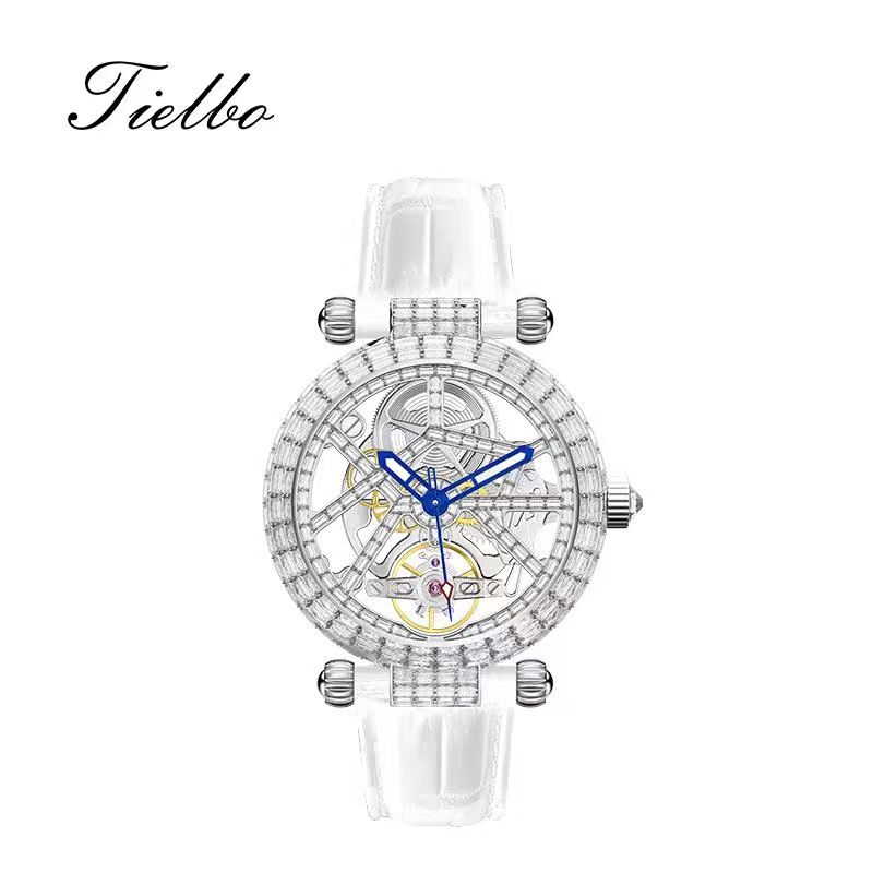 Celestial Spark Watch – Automatic, Skeleton, 38mm T866L